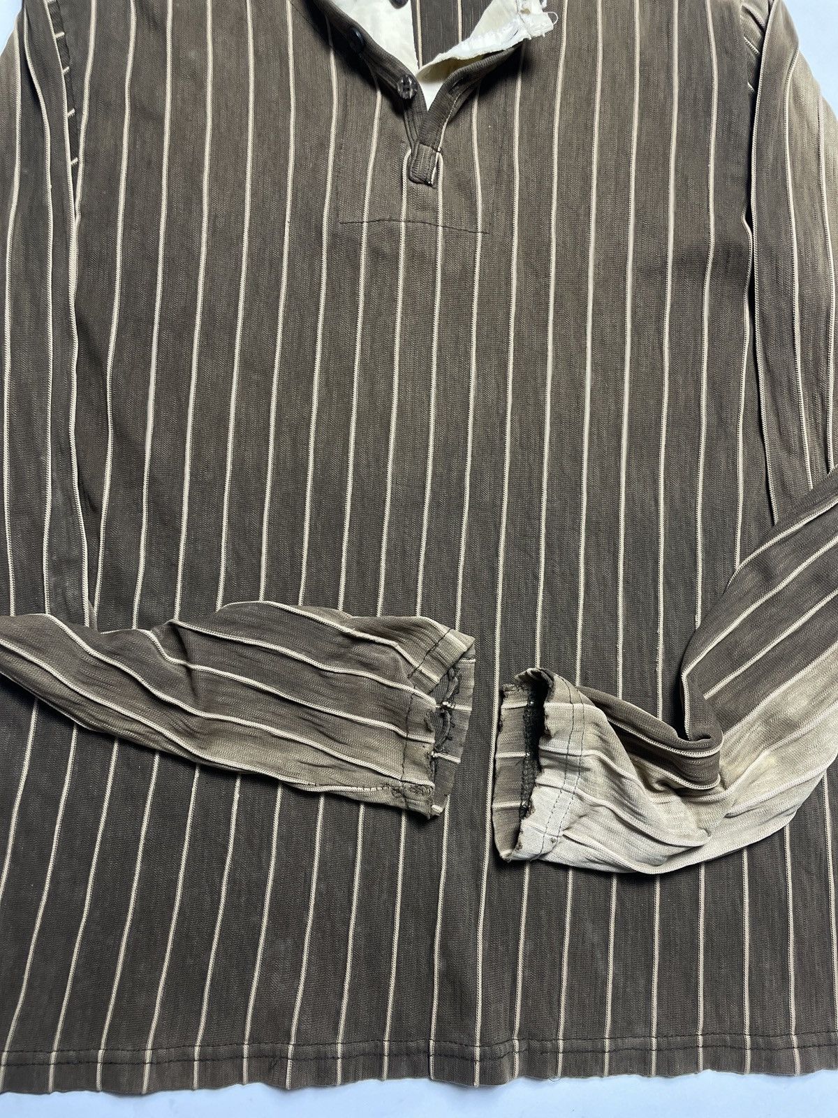 20471120 2000’s Jabez Homme - Crushed Double Collar LongSleeve Size US M / EU 48-50 / 2 - 8 Thumbnail