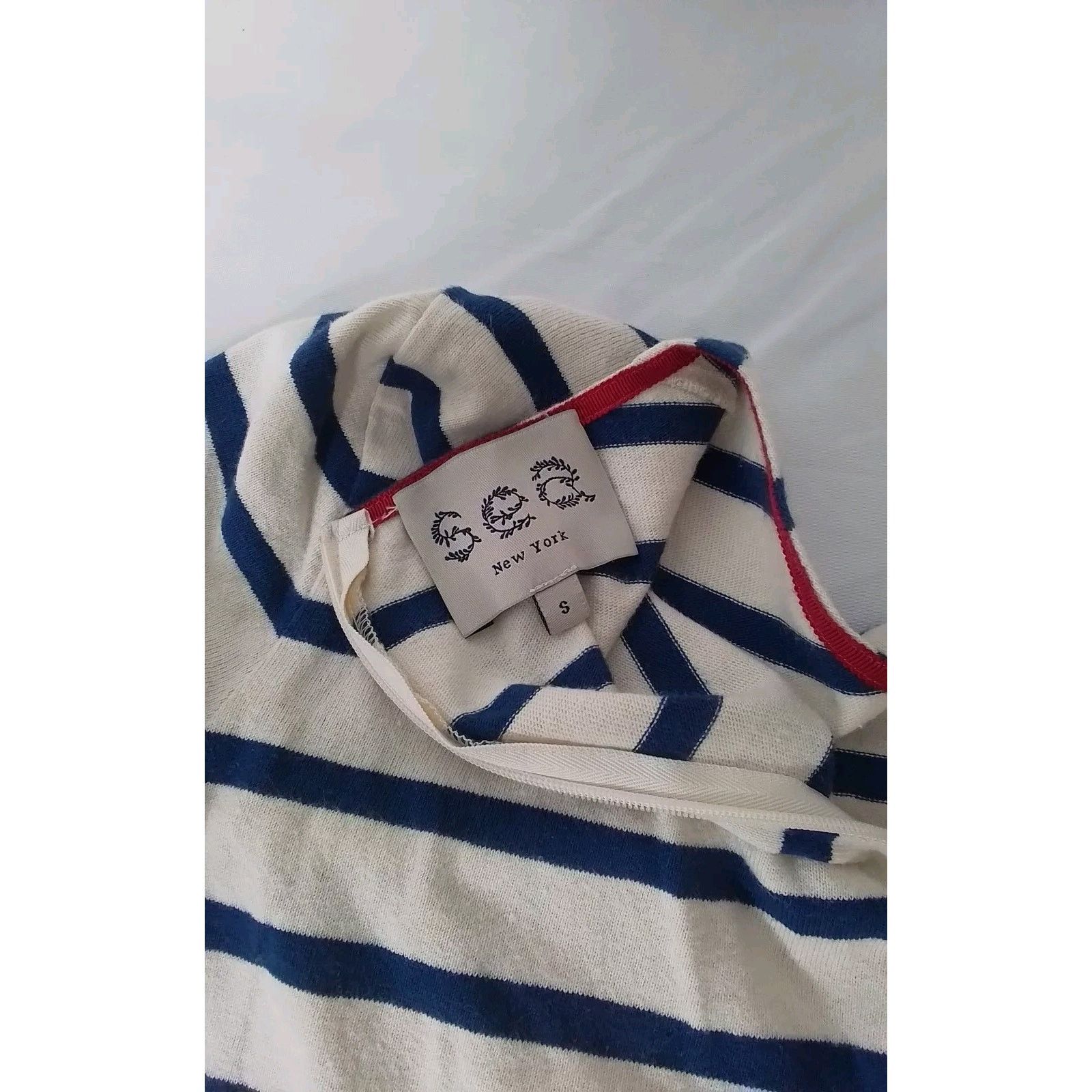 Sea New York Sea New York Women's Dress Small Striped White and Blue Size S / US 4 / IT 40 - 8 Thumbnail