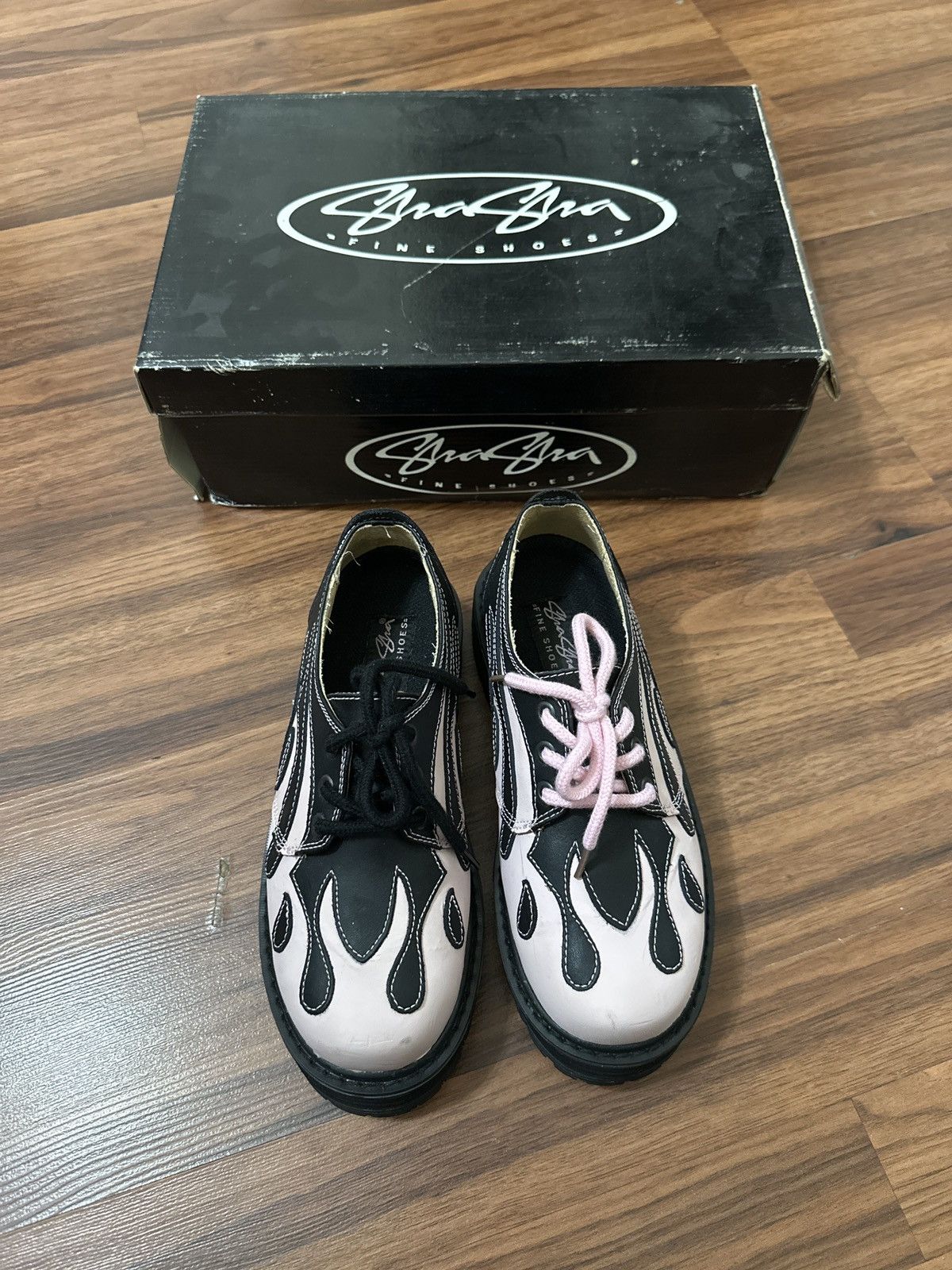 Vintage Vintage flame shoes Size US 6.5 / IT 36.5 - 1 Thumbnail