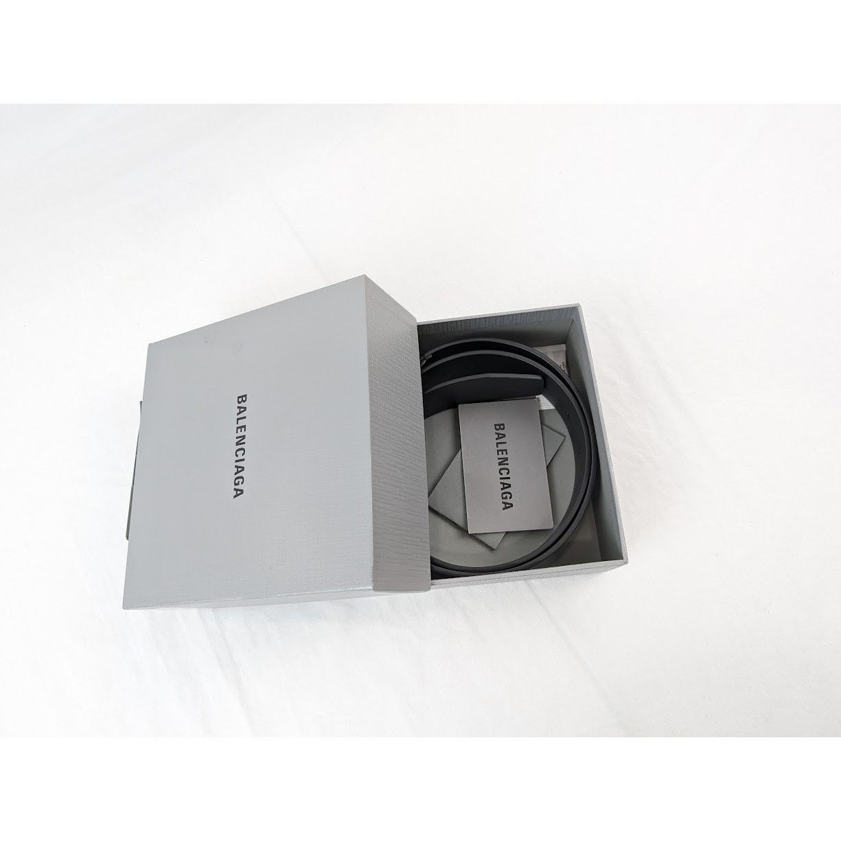 Balenciaga o1rshd1 Size: 85 / BB Extra Large Belt in Black Size 32 - 16 Thumbnail