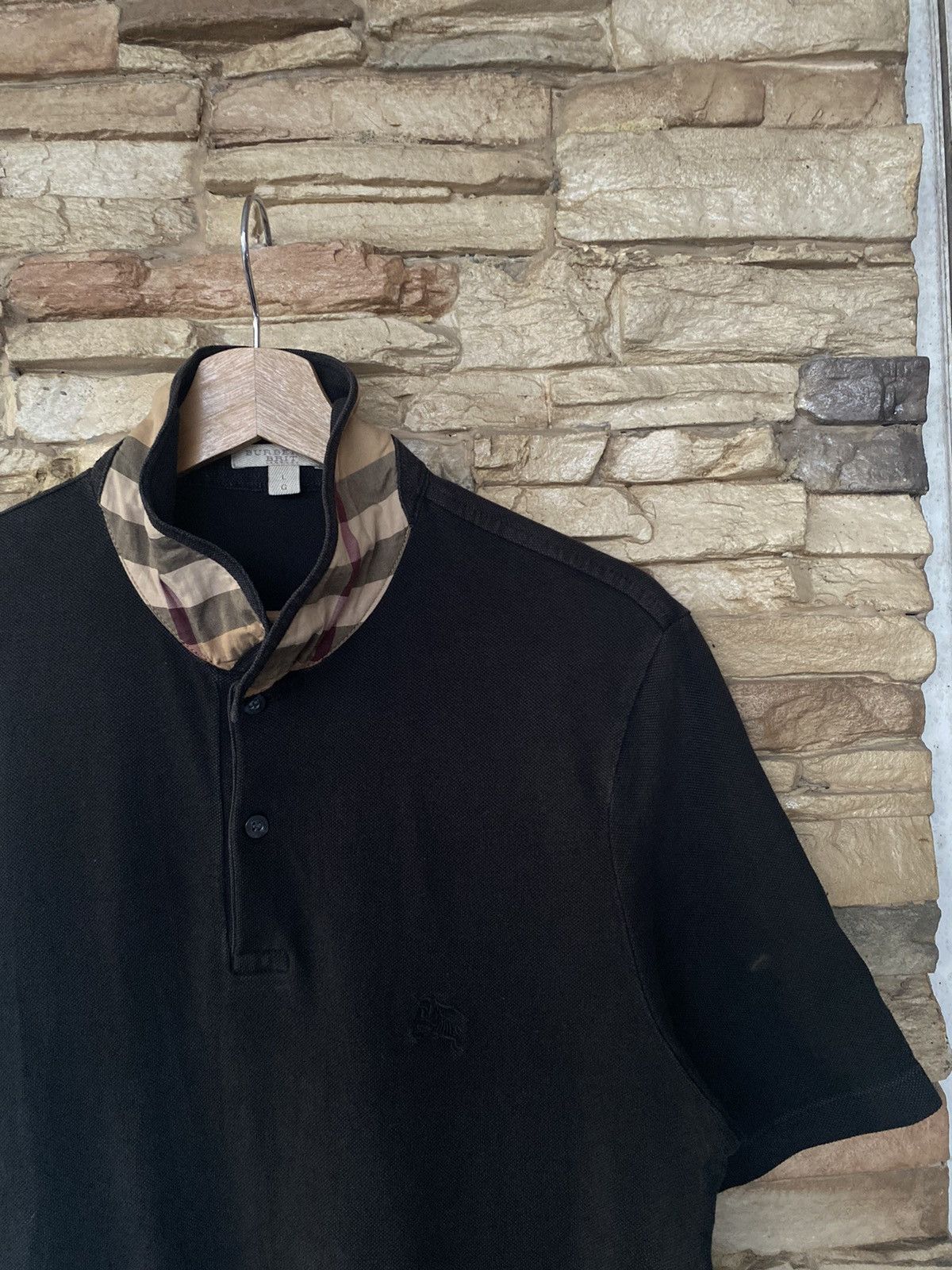 Burberry Rare Vintage Burberry Brit Checkered Nova Check Polo Shirt Size US M / EU 48-50 / 2 - 1 Thumbnail