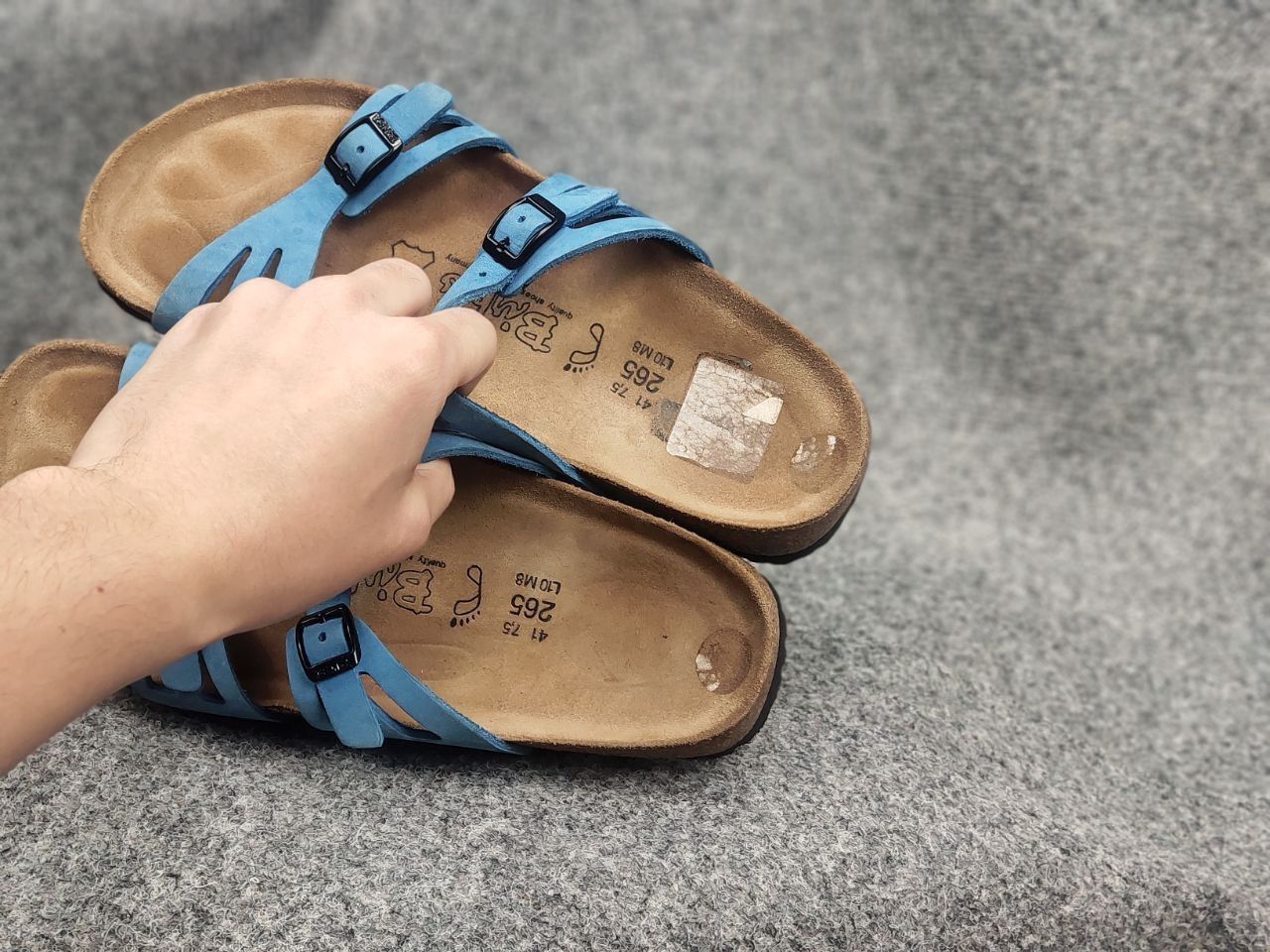 Birkenstock Birkis by Birkenstock Grenada Leather Sandals slippers Unise Size US 8 / EU 41 - 12 Thumbnail
