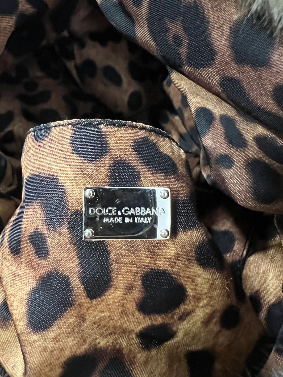 Dolce & Gabbana DOLCE & GABBANA AW17 LARGE CHEETAH BACKPACK SZ:OS Size ONE SIZE - 7 Thumbnail