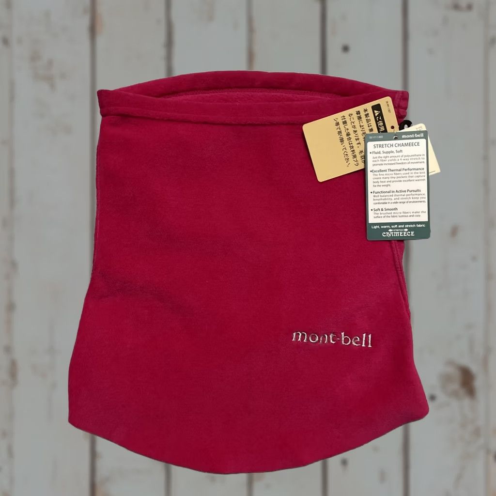 Montbell MONTBELL Stretch Chameece Fleece Neck Gaitor One Size NWT Fuscia IN JAPAN Scarf Outdoor Ski Camp Japanese Designer Unisex Size US M / EU 48-50 / 2 - 1 Thumbnail