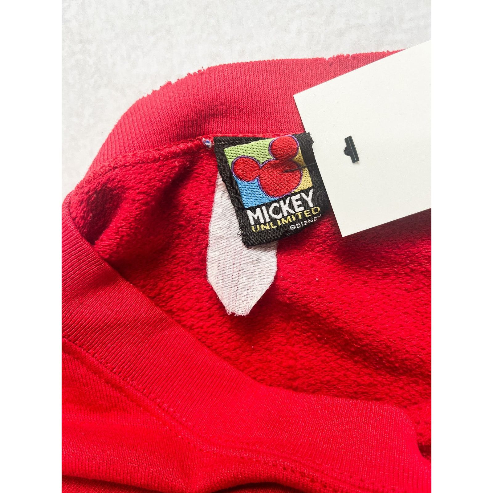 Disney Vintage 90s Disney Mickey Mouse Sweatshirt - Women's Large Size L / US 10 / IT 46 - 3 Thumbnail