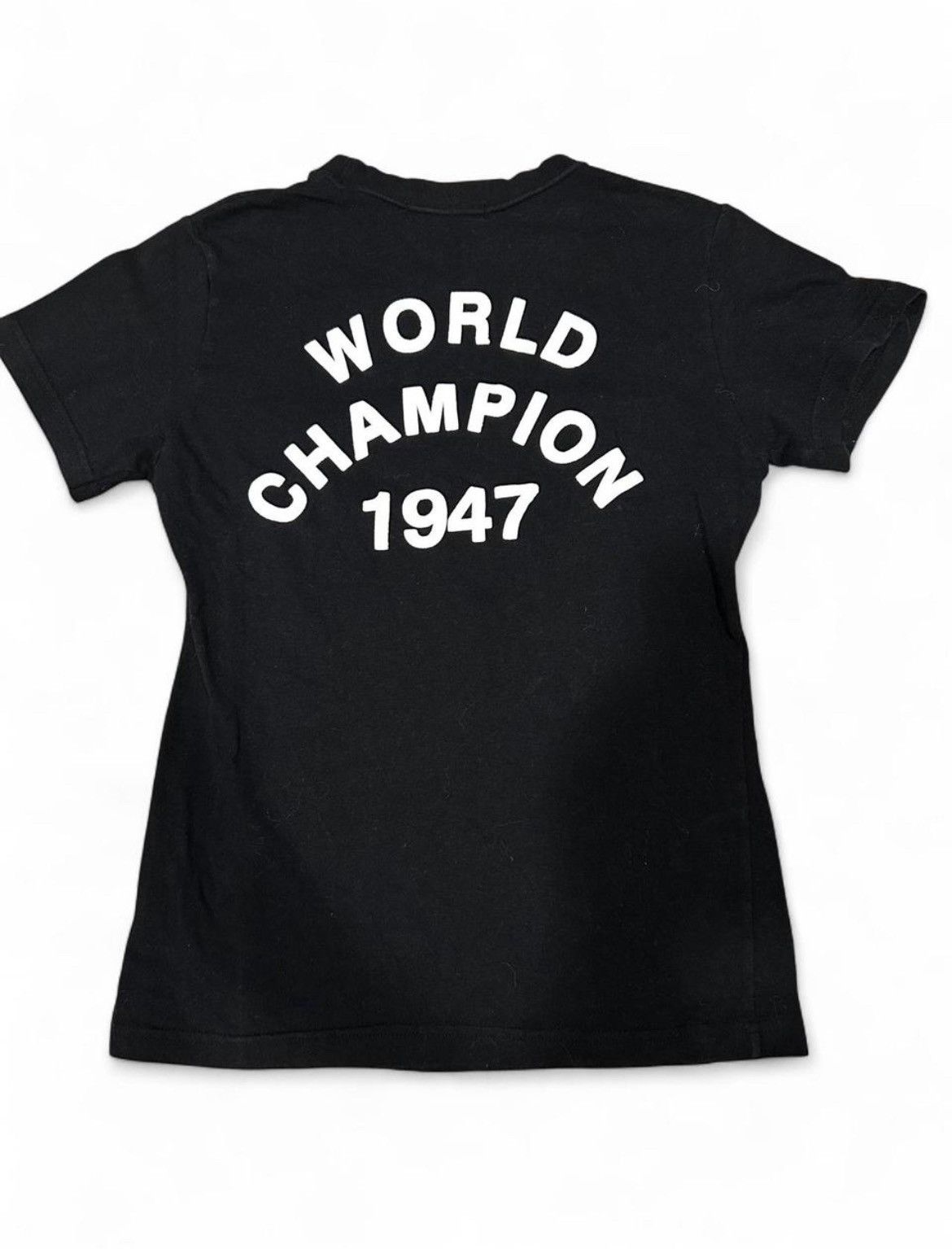 Vintage Christian Dior J'adore Dior World Champion 1947 Tee