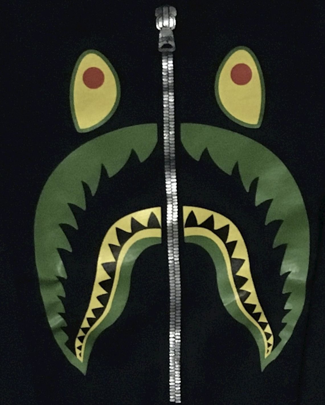 Bape Bape shark crew neck pullover sweatshirt Size S / US 4 / IT 40 - 3 Thumbnail