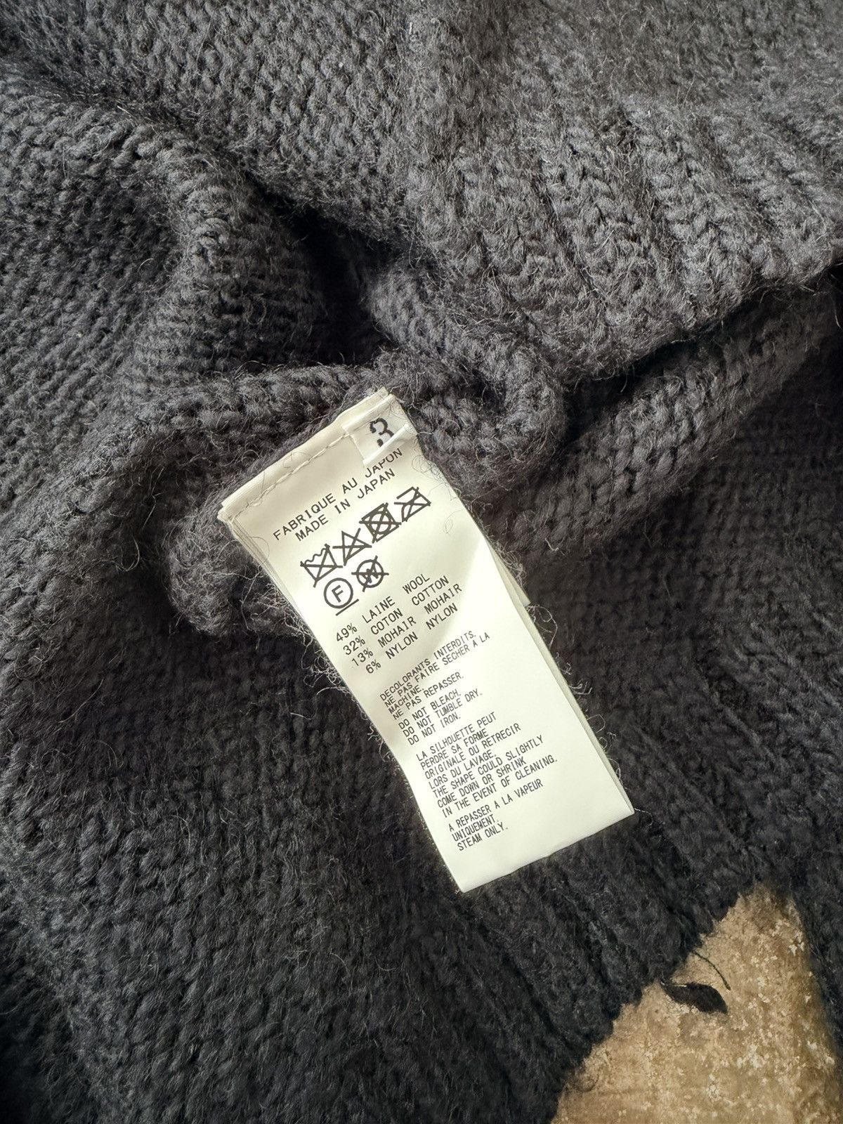 Yohji Yamamoto Yohji Yamamoto Patchwork Knit Sweater Kapital Our Legacy Size US L / EU 52-54 / 3 - 9 Thumbnail