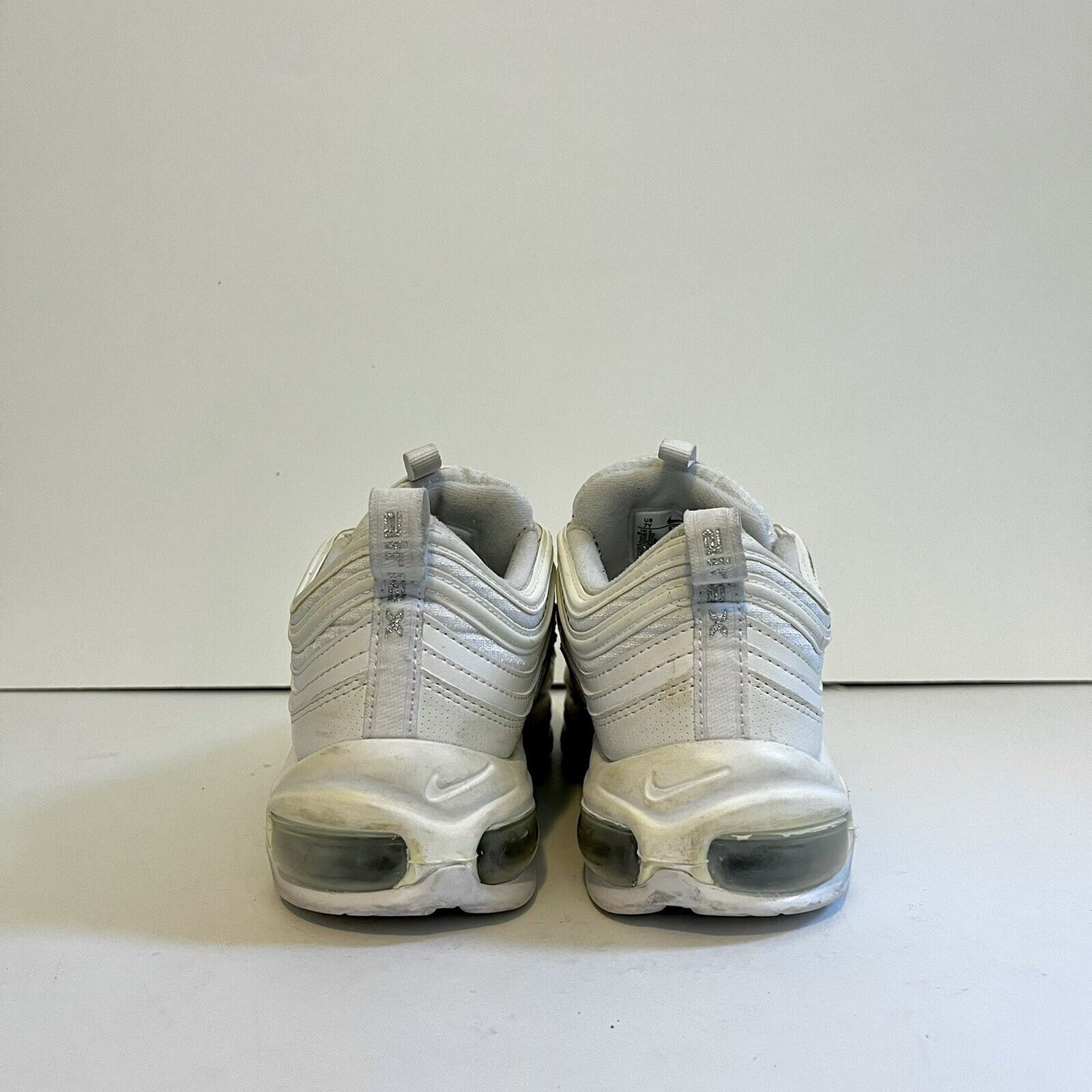 Nike 2020 Nike Air Max 97 Triple White GS 921522-104 Rare Sz 7Y Size US 8.5 / IT 38.5 - 5 Thumbnail