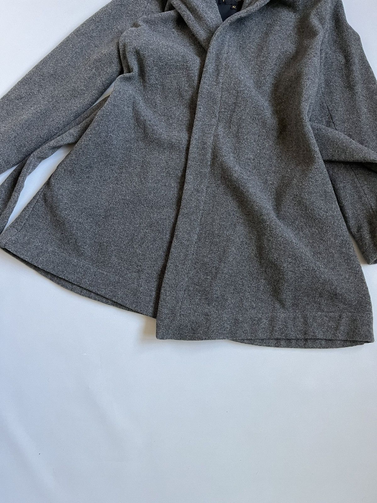 Vivienne Westwood Vivienne Westwood Anglomania Woman Grey Wool Belt Coat Size XL / US 12-14 / IT 48-50 - 2 Thumbnail