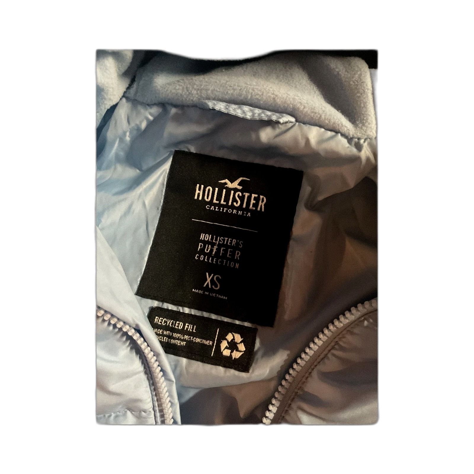 Hollister Hollister Puffer Collection Jacket Gray Women Size XS Size US XS / EU 42 / 0 - 5 Thumbnail