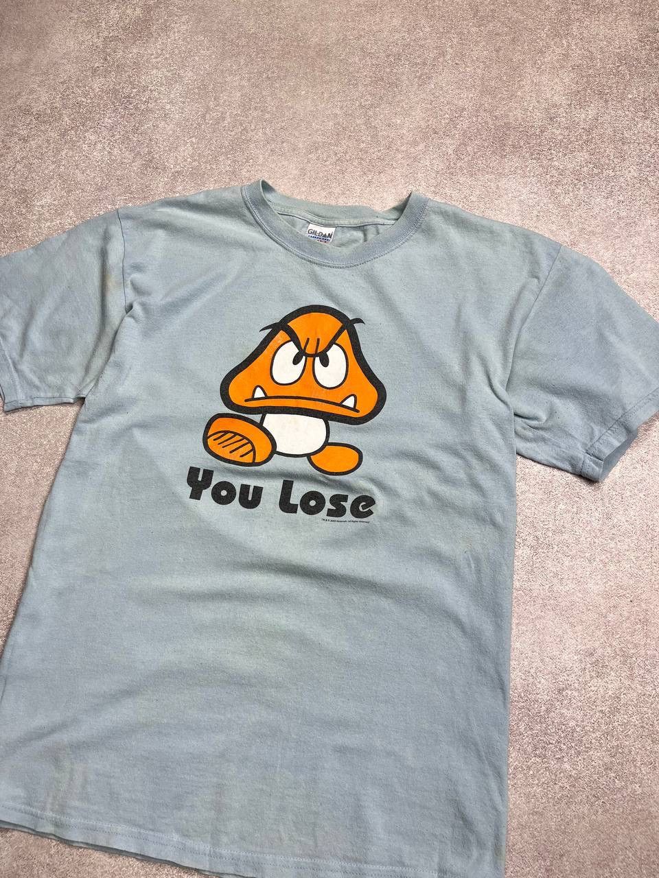 Nintendo VINTAGE NINTENDO MARIO YOU LOSE BOXY T-SHIRT Y2K L Size US L / EU 52-54 / 3 - 2 Thumbnail