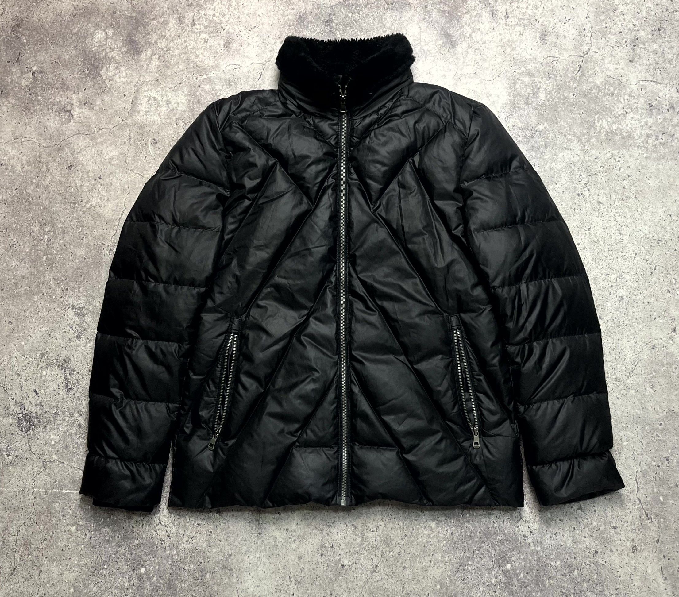 Vintage Contigiana In Bottega Nylon Down Black Jacket Size M Size US M / EU 48-50 / 2 - 1 Thumbnail