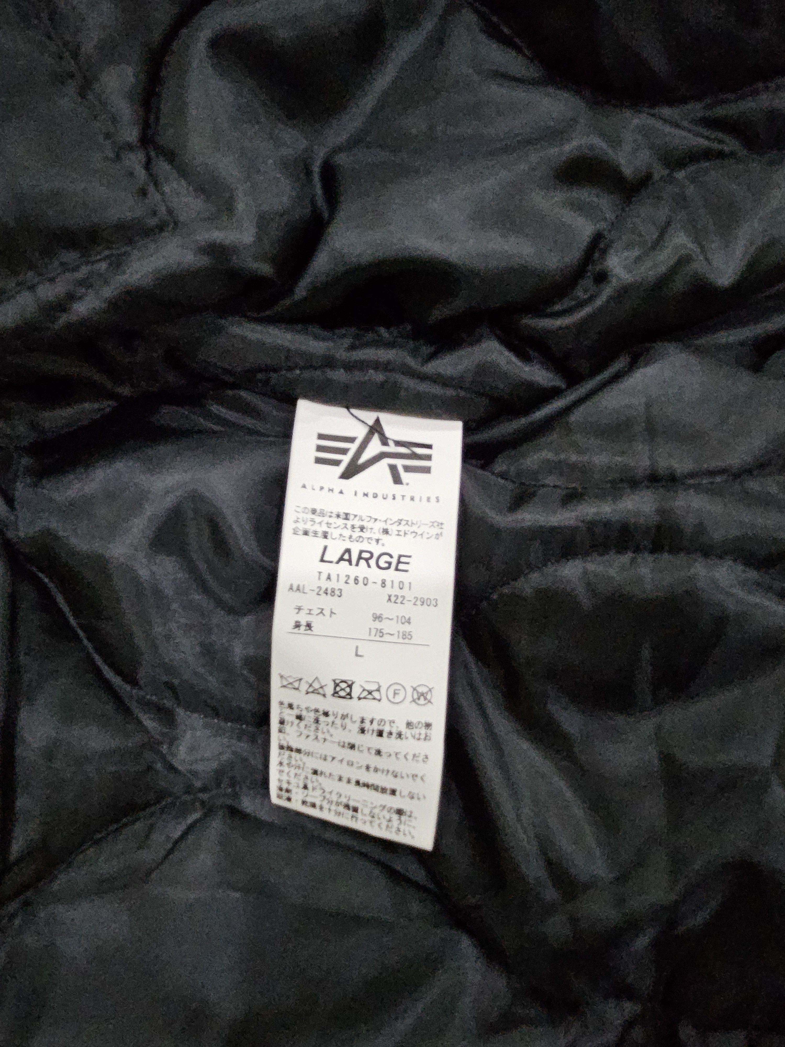 Alpha Industries Alpha Industries Thermolite Bomber - Classic Black Style Size US M / EU 48-50 / 2 - 10 Thumbnail