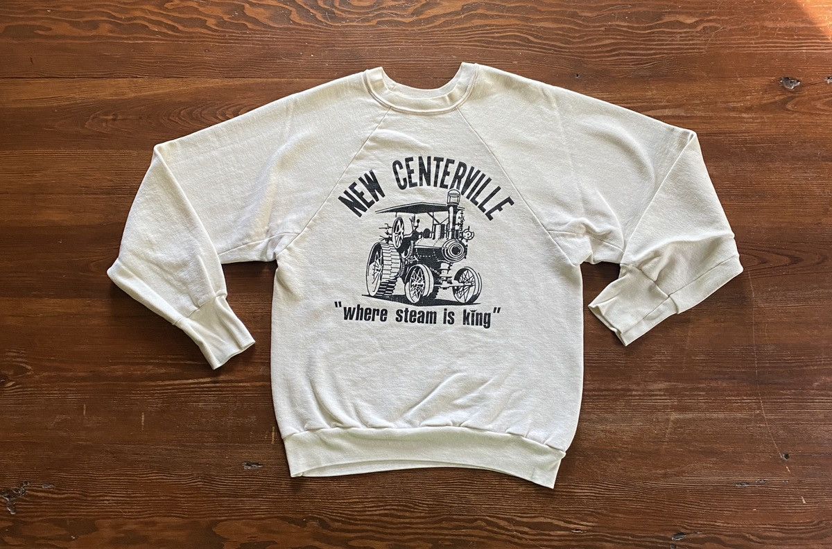 Signal Sport × Vintage Vintage 80’s New Centerville Tractor Crewneck Sweatshirt Size US XS / EU 42 / 0 - 2 Thumbnail