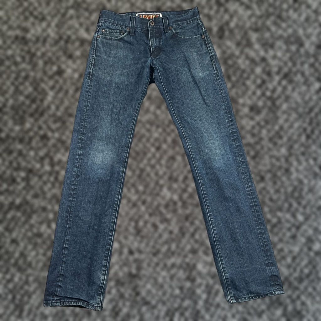 Levi's VINTAGE Levi's 511 Skinny Jeans Mens Size 30x32 Dark Blue Denim Stretch 90s Casual Size US 30 / EU 46 - 1 Thumbnail