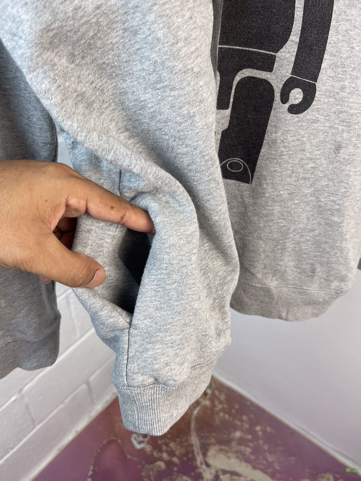 Issey Miyake × Medicom Toy × Ne-Net Ne-Net Issey Miyake X Medicom Bearbrick Hoodie Size US M / EU 48-50 / 2 - 7 Thumbnail