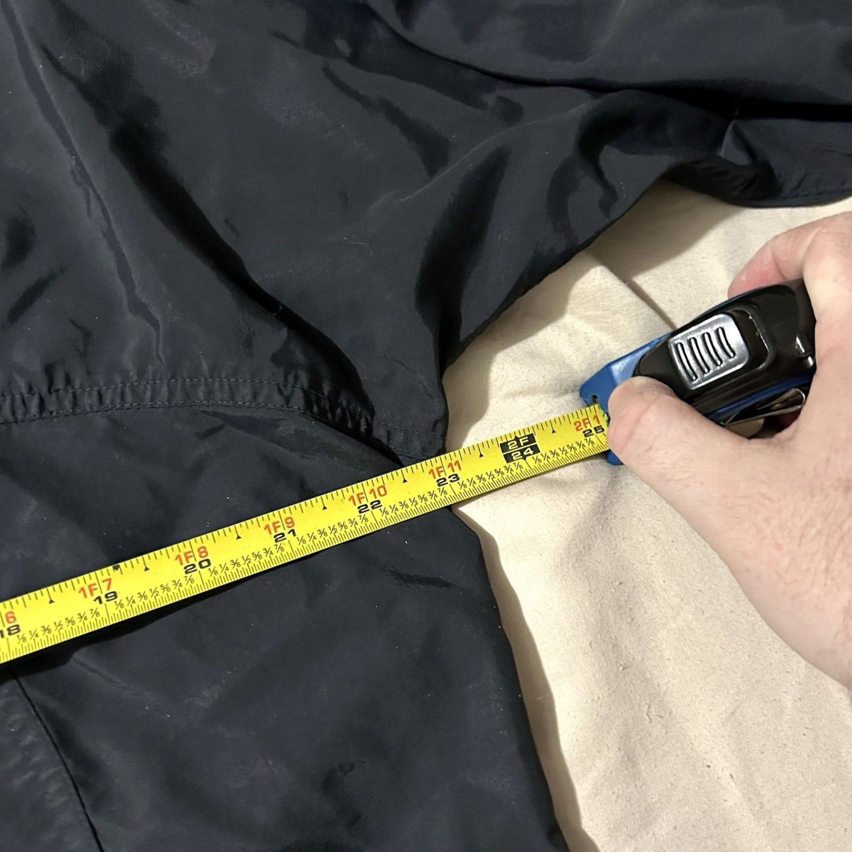 Vintage VINTAGE 90s L.L. Bean Black Anorak Windbreaker Pullover Jacket Women Medium M Windbreaker 90s Womens Jacket Black L.L. Bean Size M / US 6-8 / IT 42-44 - 7 Thumbnail