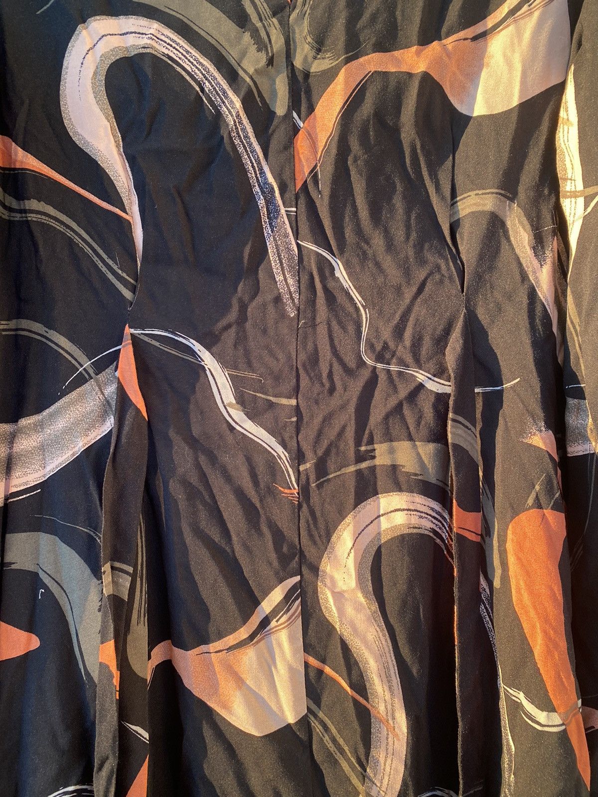 Nine West NWT Nine West Long Sleeve Geometric Belted Dress For Woman L Size L / US 10 / IT 46 - 6 Thumbnail