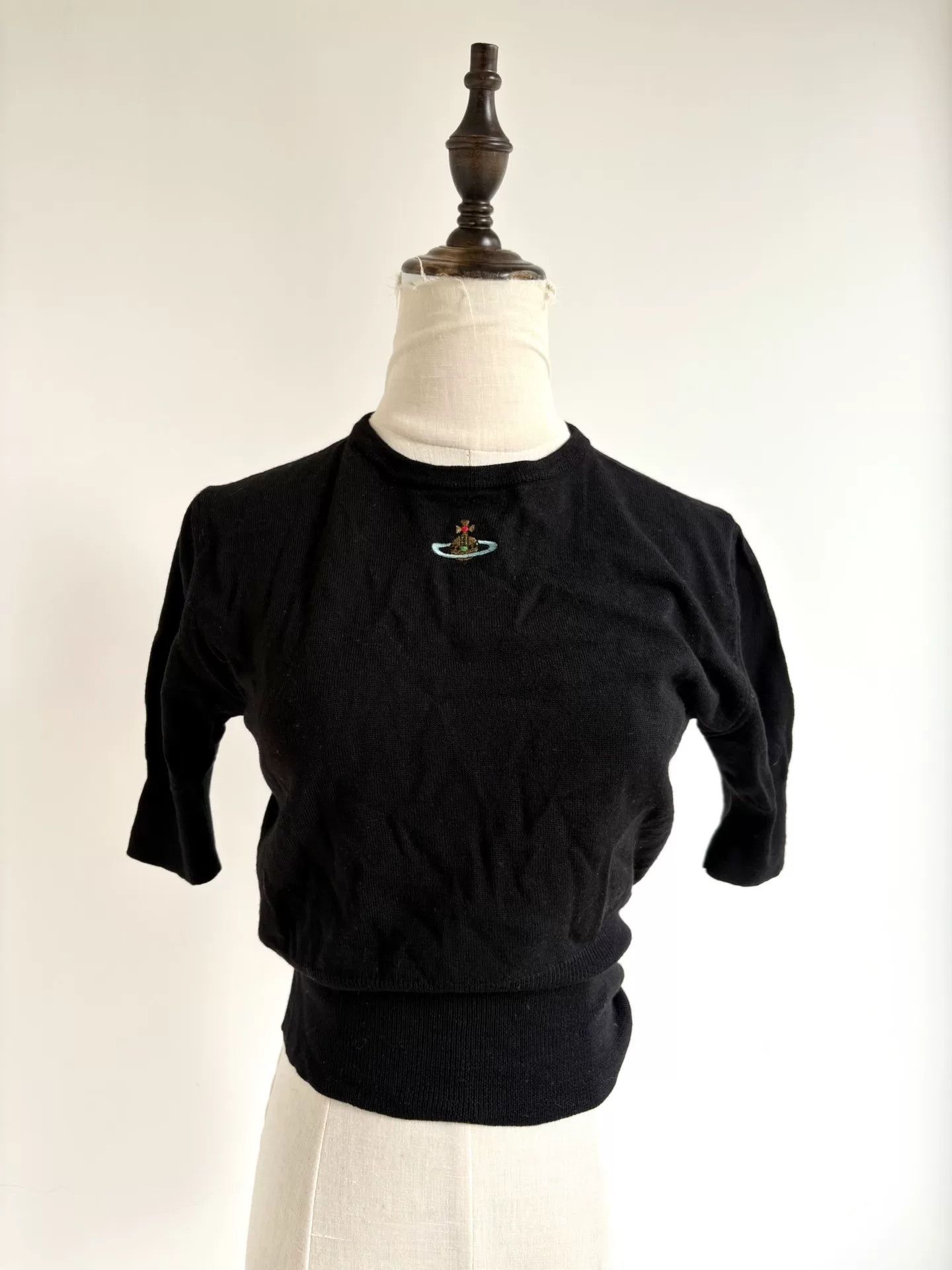 Vivienne Westwood vintage vivienne westwood black knit top Size M / US 6-8 / IT 42-44 - 1 Thumbnail