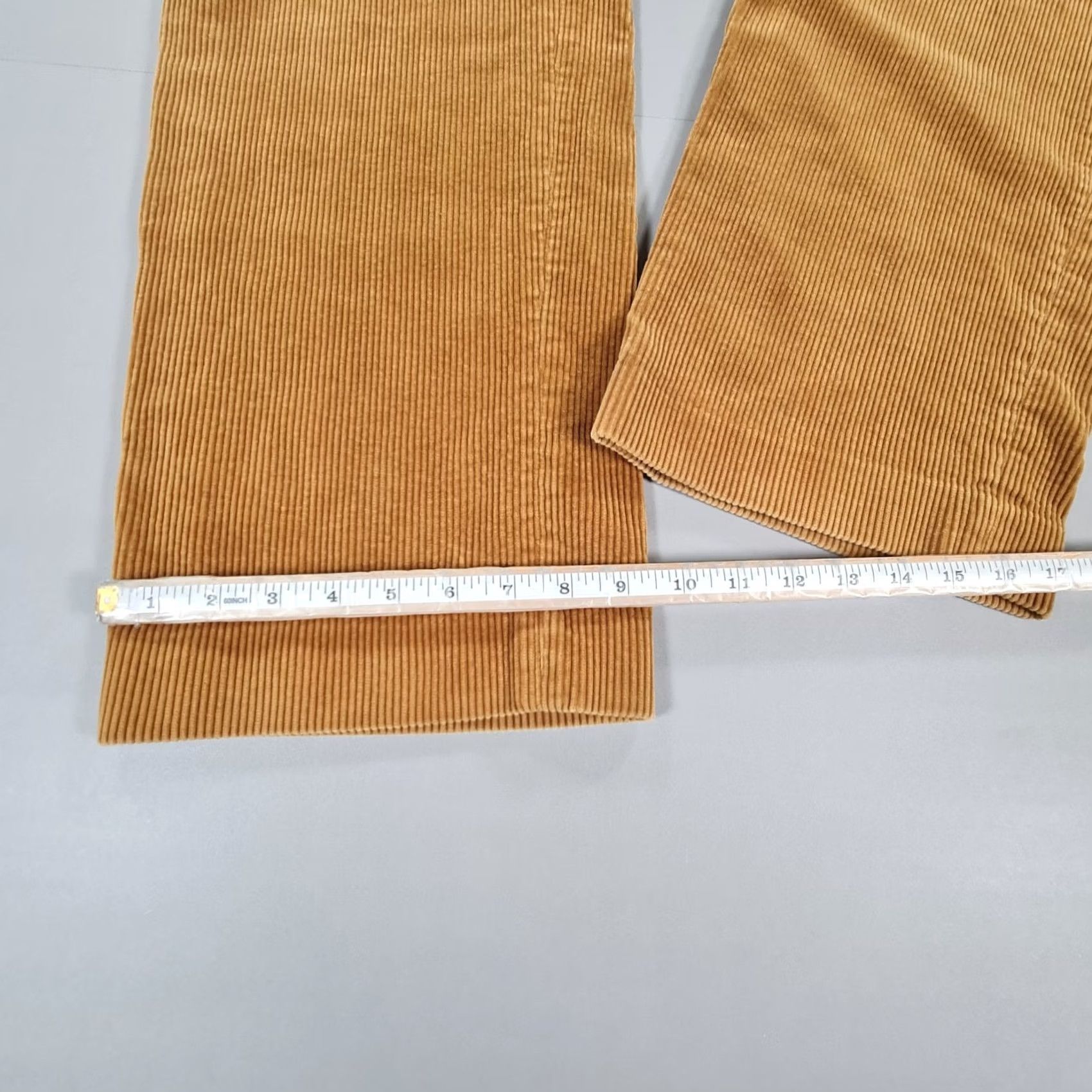 Charles Tyrwhitt Charles Tyrwhitt Mens Corduroy Trousers Brown W40 L32 Classic Pants Casual Straight Pocket Men Size US 40 / EU 56 - 7 Thumbnail