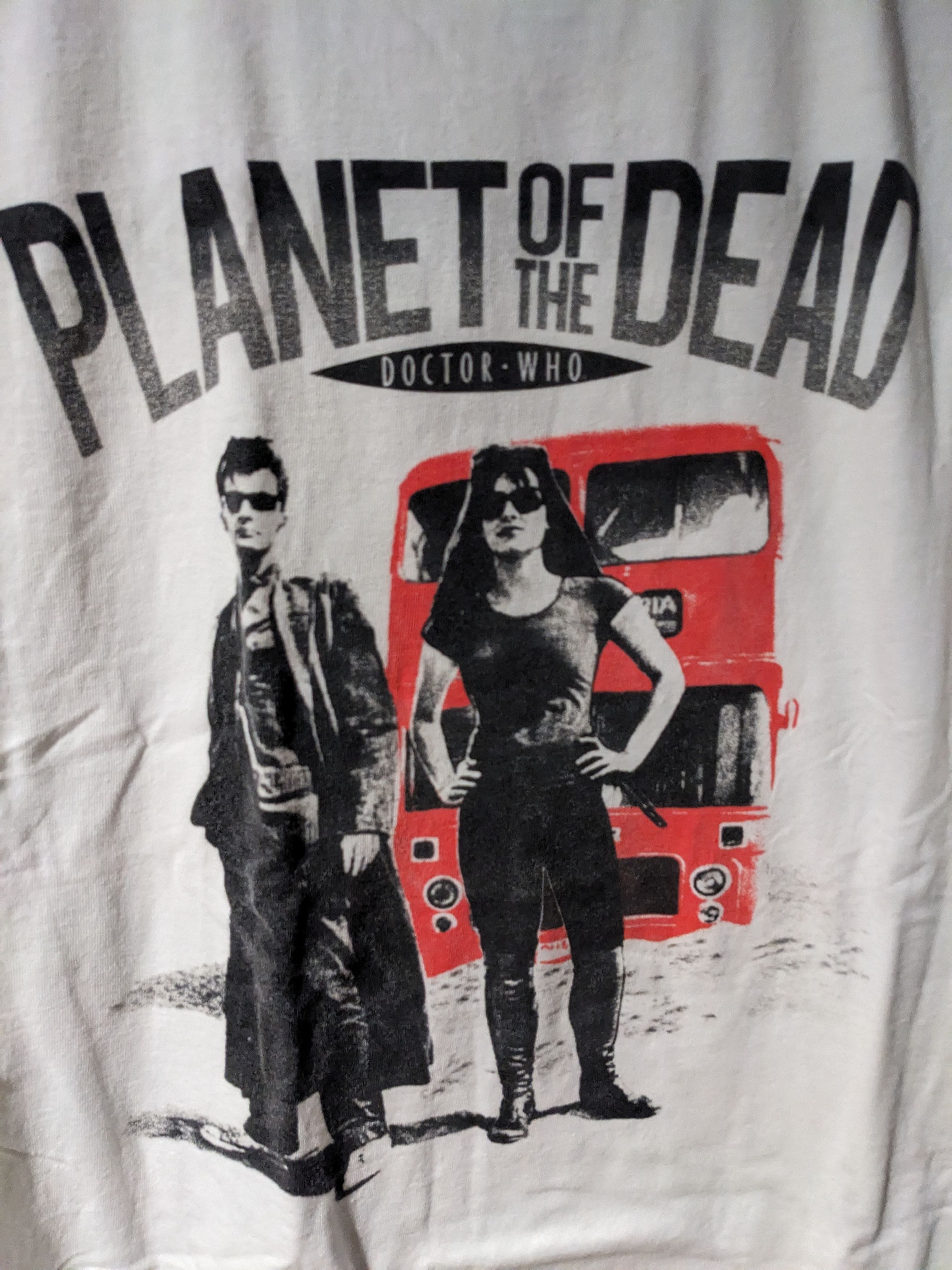 Gildan × Vintage Vintage 2004 Planet of the Dead Doctor Who TV Show T-Shirt Size US XL / EU 56 / 4 - 2 Thumbnail