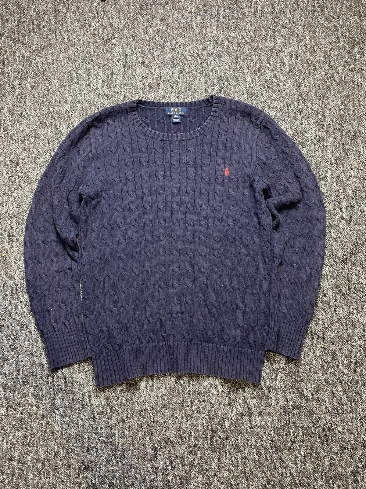Polo Ralph Lauren × Vintage Vintage retro sweater knitted knit 00s y2k Polo Ralph Lauren Size US M / EU 48-50 / 2 - 1 Thumbnail