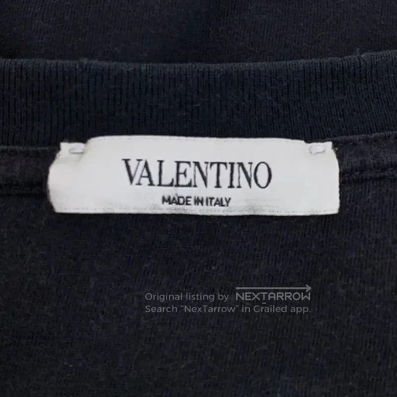 Valentino Valentino Men's Black Lightning Graphic T-Shirt . Size US S / EU 44-46 / 1 - 5 Thumbnail