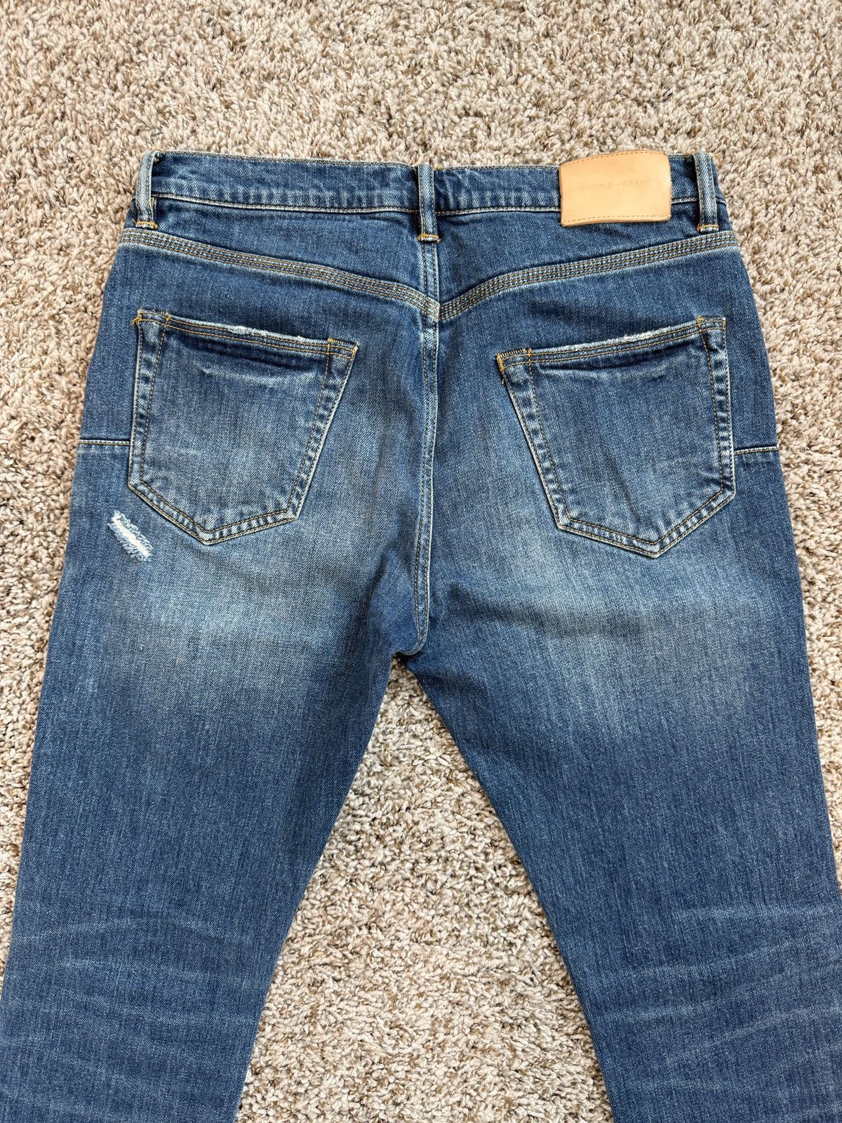 Purple Brand Purple Brand Jeans - Dark Indigo Size US 29 - 4 Thumbnail