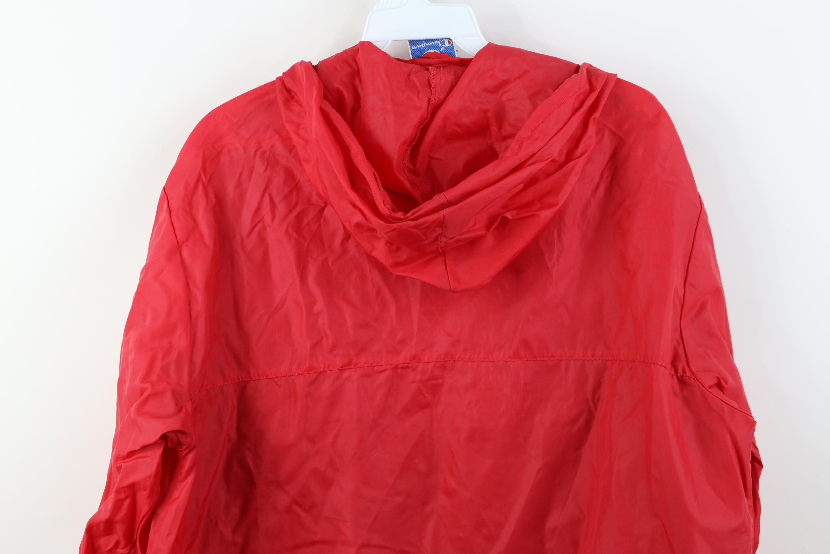 Champion Vintage 80s Champion College Anorak Windbreaker Jacket Size US M / EU 48-50 / 2 - 14 Thumbnail
