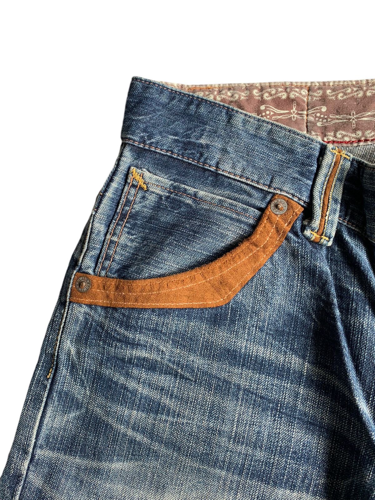 Edwin × If Six Was Nine EDWIN EXCLUSIVE XV NAVAJO STYLE FADED & RUSTY DENIM Size US 33 - 11 Thumbnail