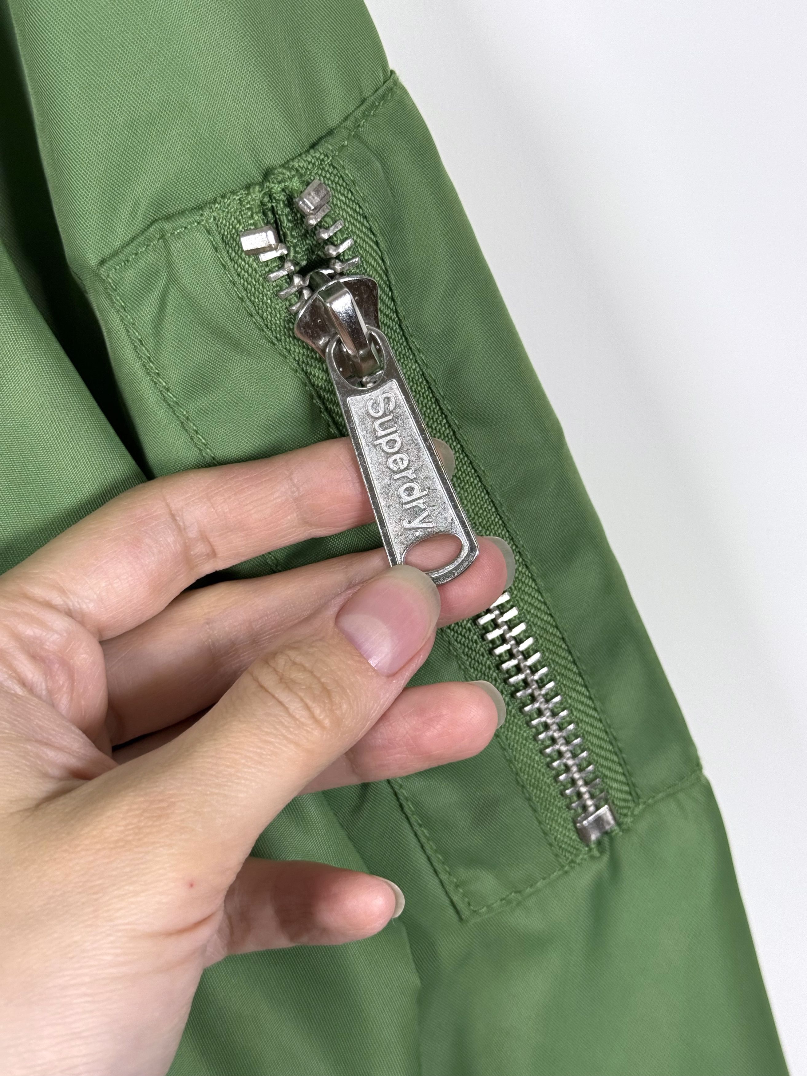 Superdry Superdry MA-1 Flight Bomber Jacket Green (Women's Size S) Size S / US 4 / IT 40 - 2 Thumbnail