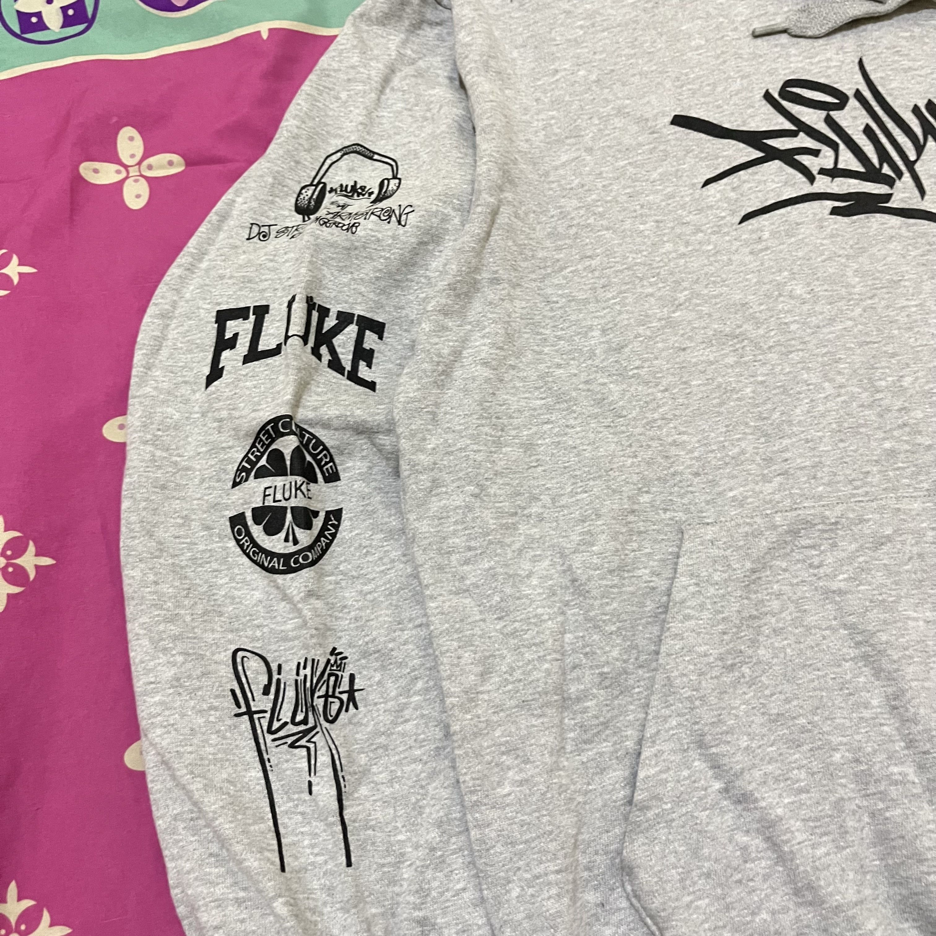 Vintage Fluke skate hoodie Size US L / EU 52-54 / 3 - 5 Thumbnail