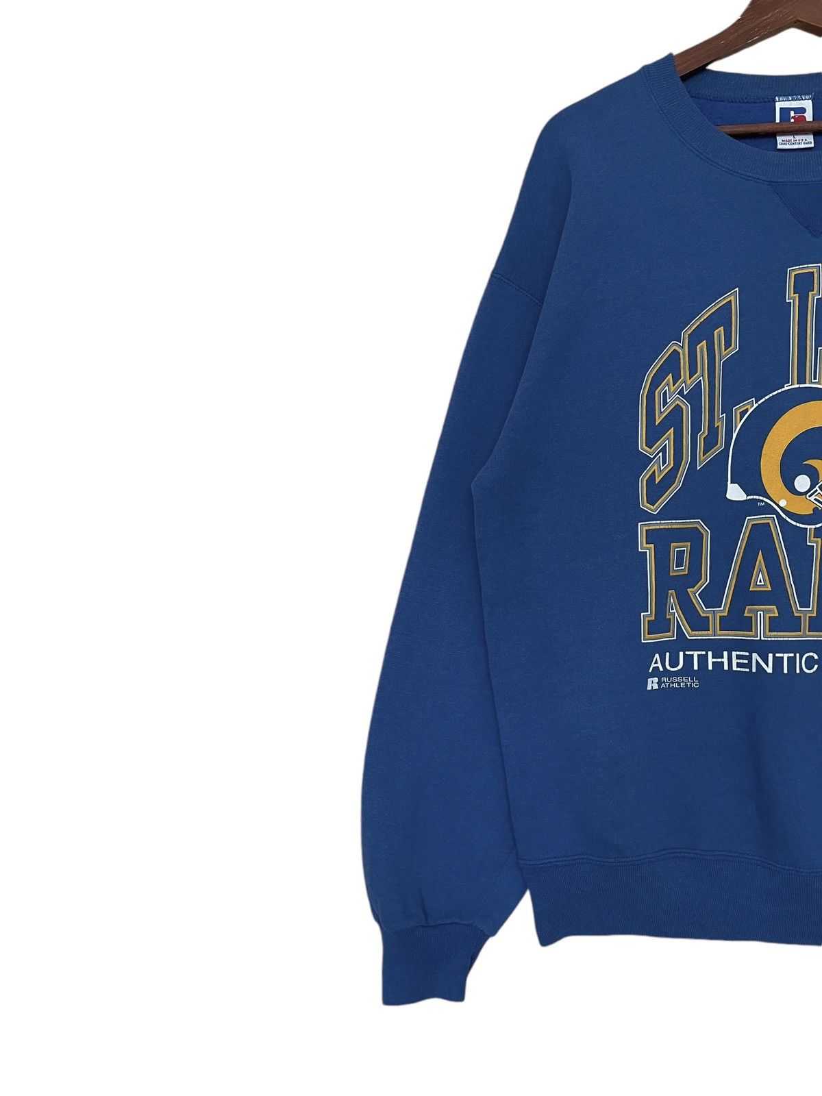 NFL × Vintage Vintage American Football St. Louis RAMS Sweatshirt 1990s Size US L / EU 52-54 / 3 - 5 Thumbnail