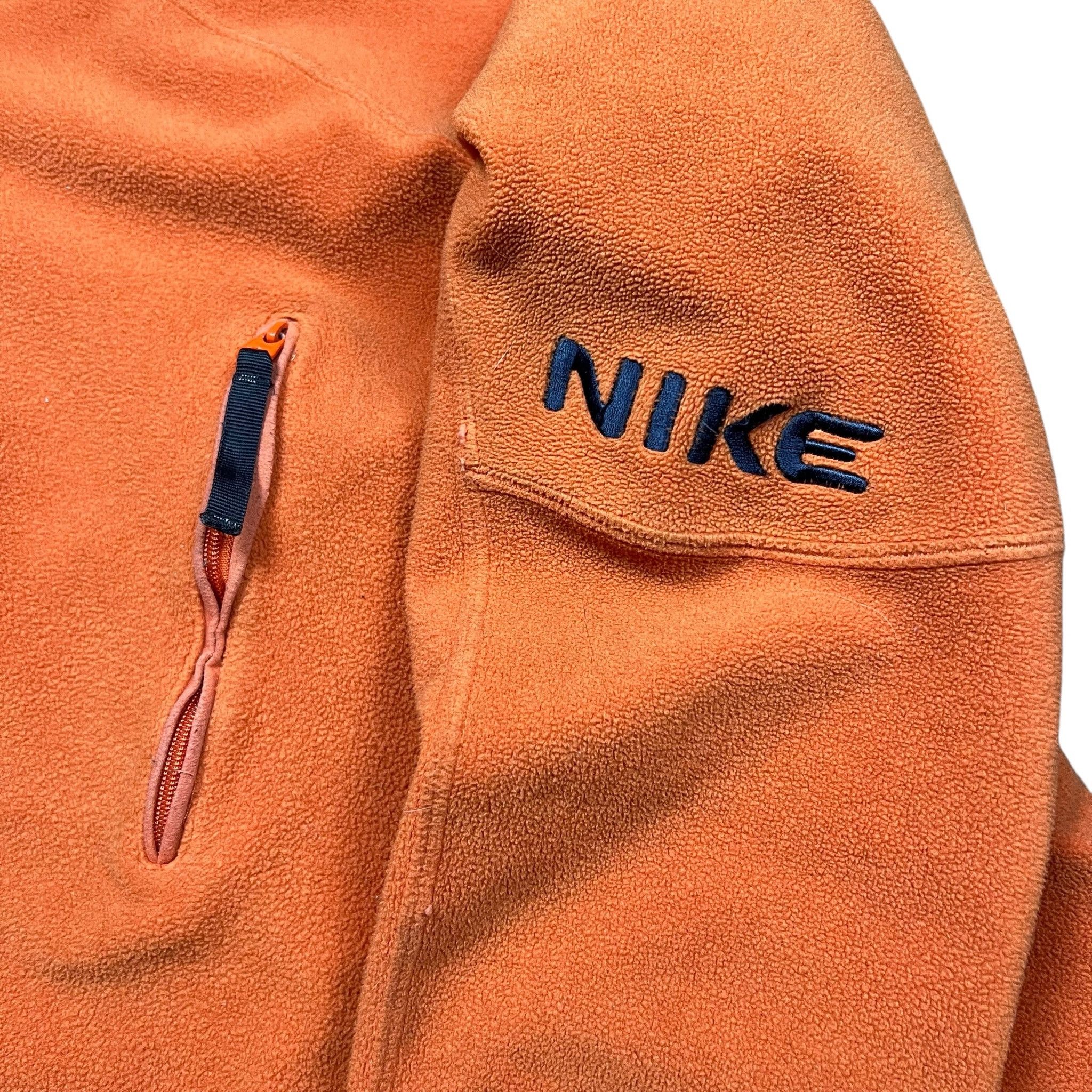 Nike Vintage Nike Spell-out Fleece Pullover Sweater - M Size US M / EU 48-50 / 2 - 5 Thumbnail