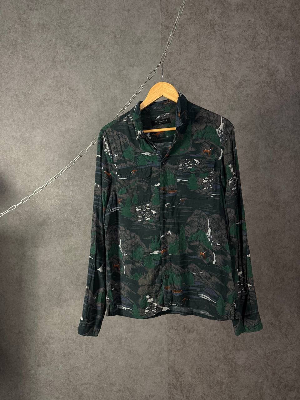 Allsaints Allsaints art crazy designer shirt Size US M / EU 48-50 / 2 - 1 Thumbnail
