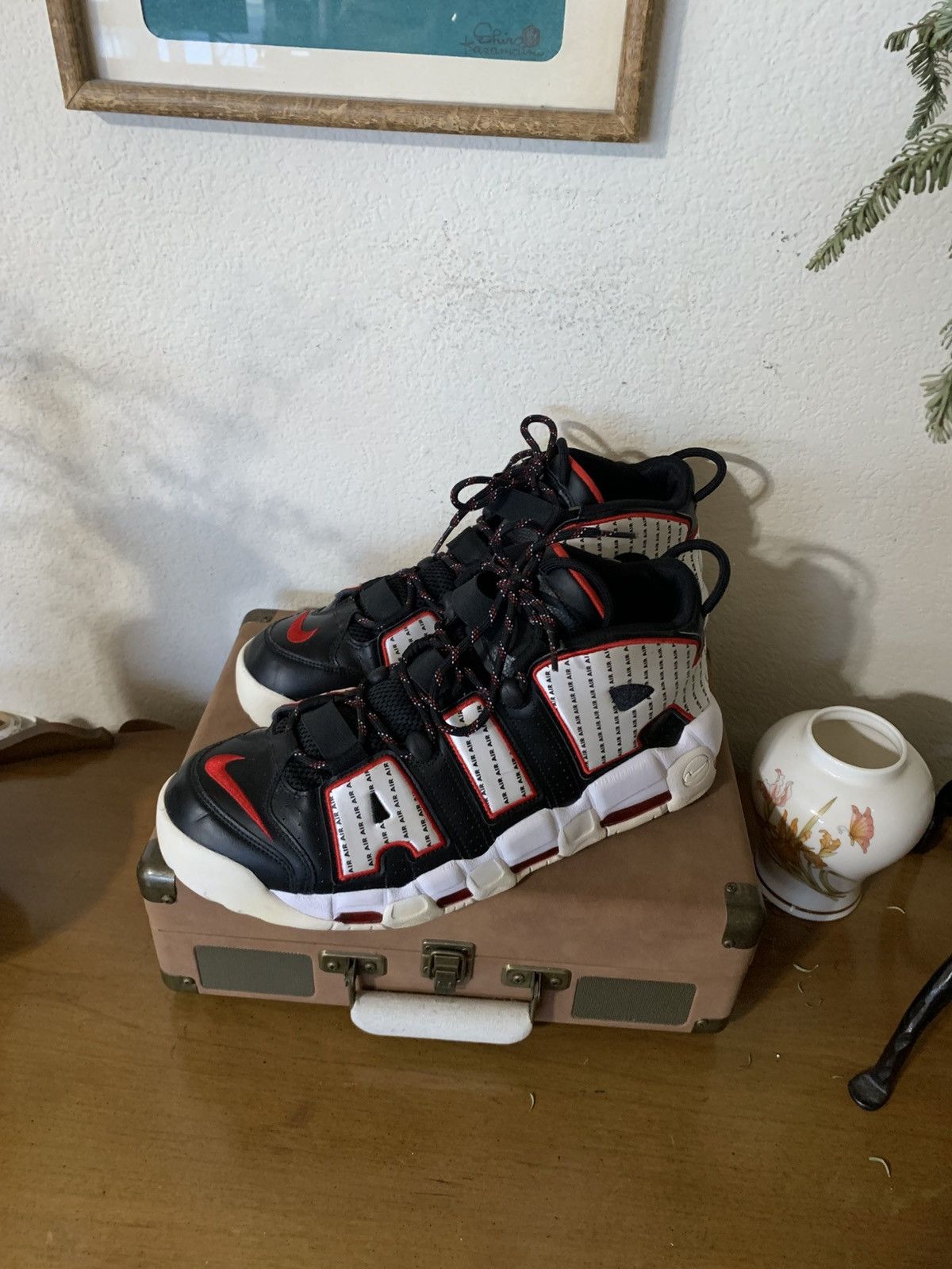 Nike Air More Uptempo Pinstripe Size US 14 / EU 47 - 4 Thumbnail