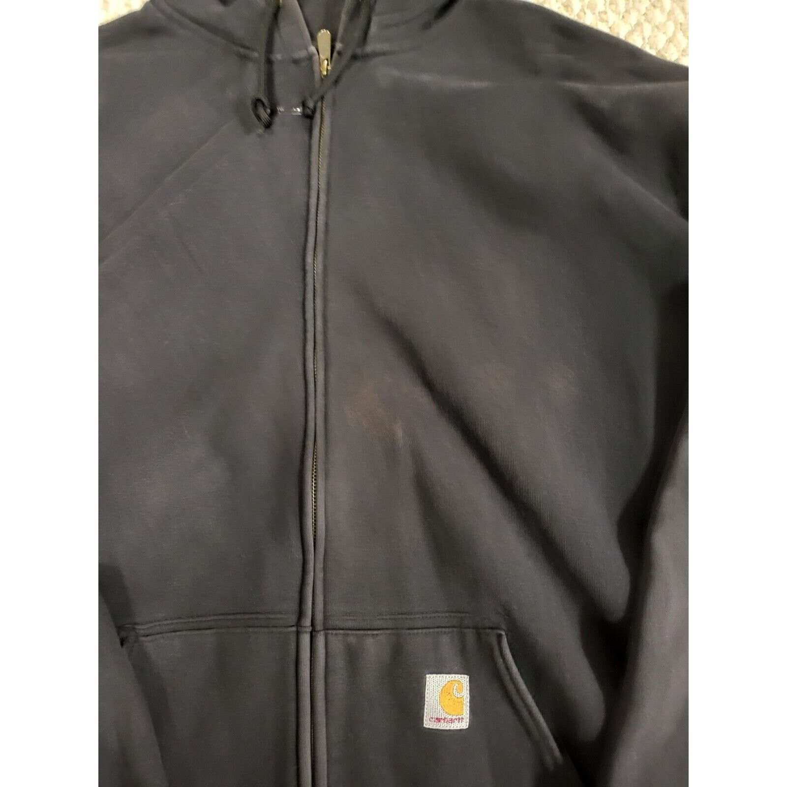 Carhartt Carhartt XLARGE Tall Zip Hoodie Color Black. Size US XL / EU 56 / 4 - 2 Thumbnail