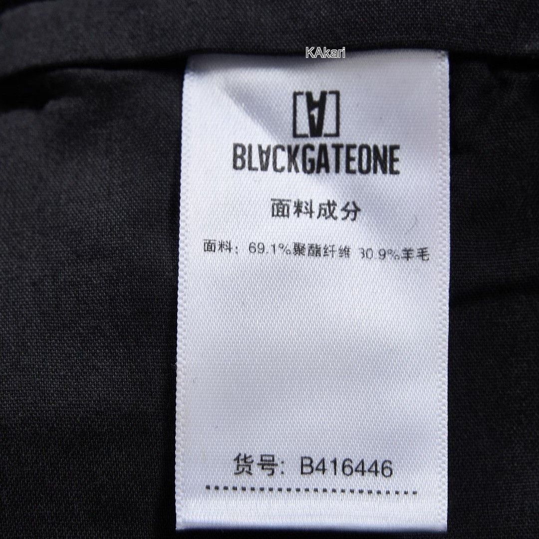Other Blackgateone Men's Solid Wool Casual Pants Size US 30 / EU 46 - 8 Thumbnail