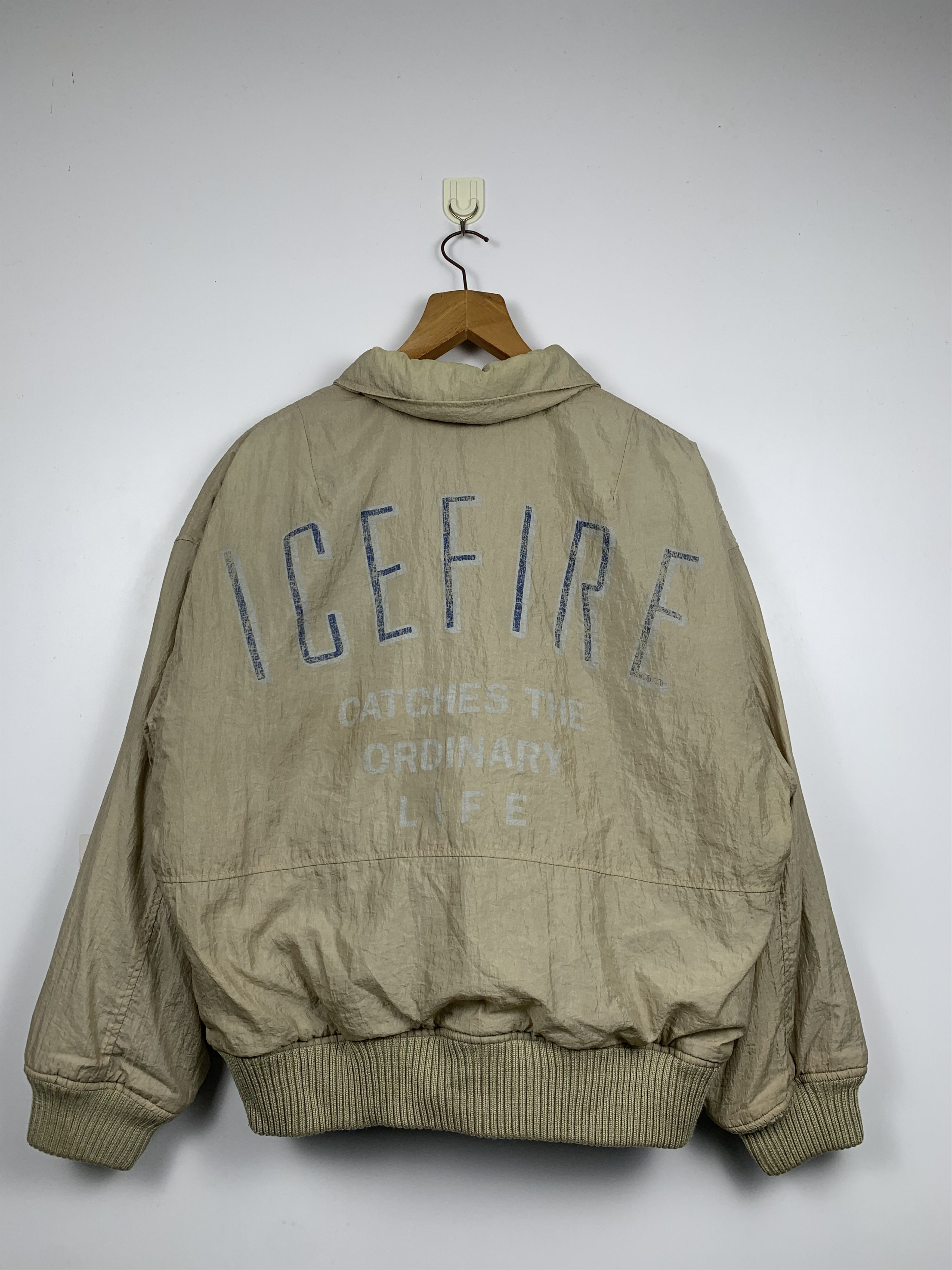 Other Vintage 90s Ice Fire Ordinary Life Bomber Jacket J1130 Size US M / EU 48-50 / 2 - 3 Thumbnail