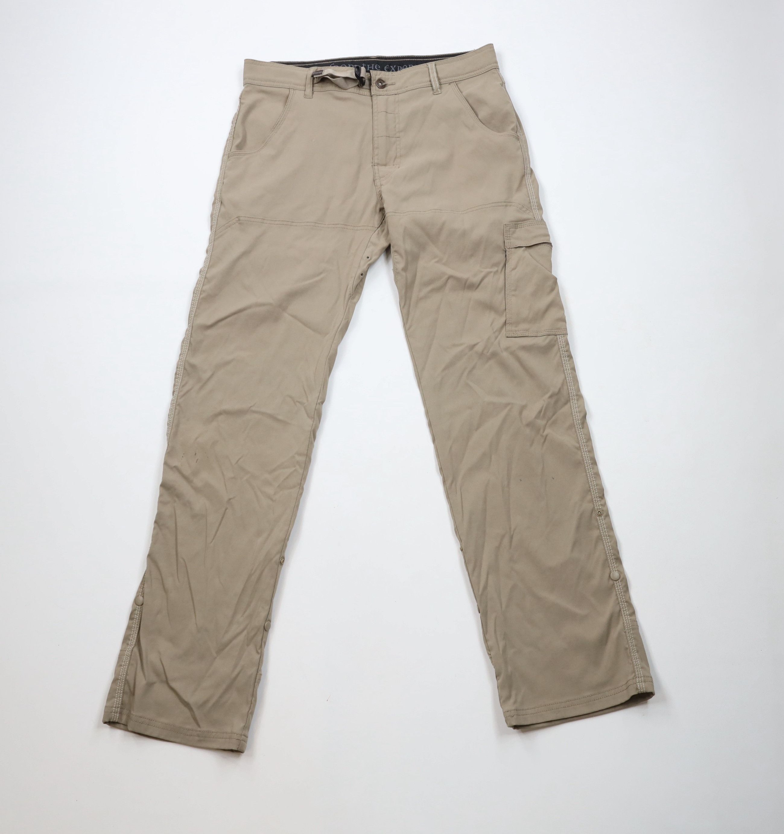 Prana × Vintage prAna Breathe Belted Stretch Zion 2 Hiking Pants Beige Size US 32 / EU 48 - 1 Thumbnail