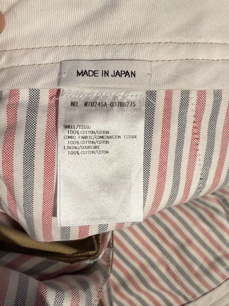 Thom Browne Thom Browne Size 4 Rare khaki four-bar casual pants 2503- Size US 36 / EU 52 - 5 Thumbnail