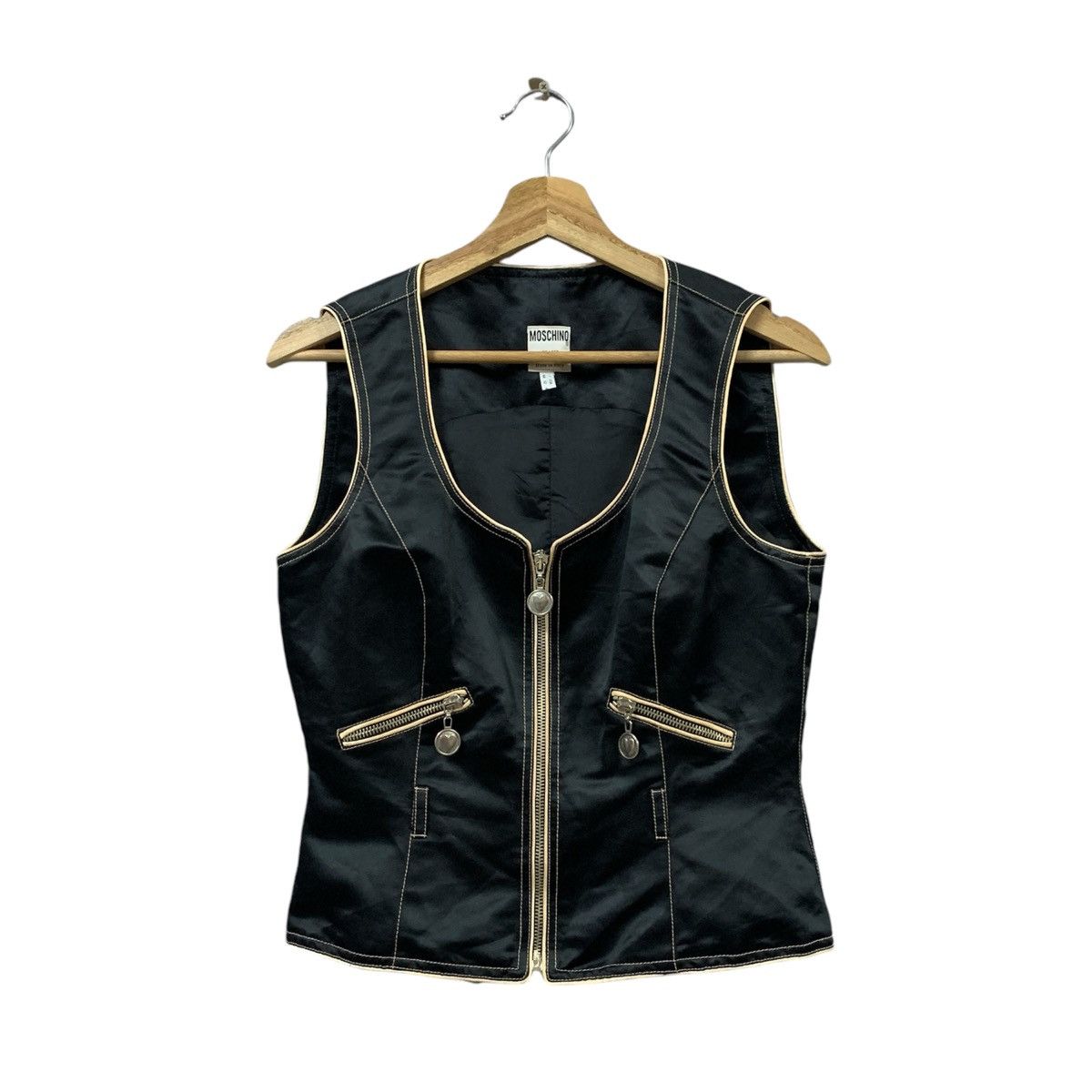 Moschino Moschino Jeans Vest Jacket Size L / US 10 / IT 46 - 1 Thumbnail