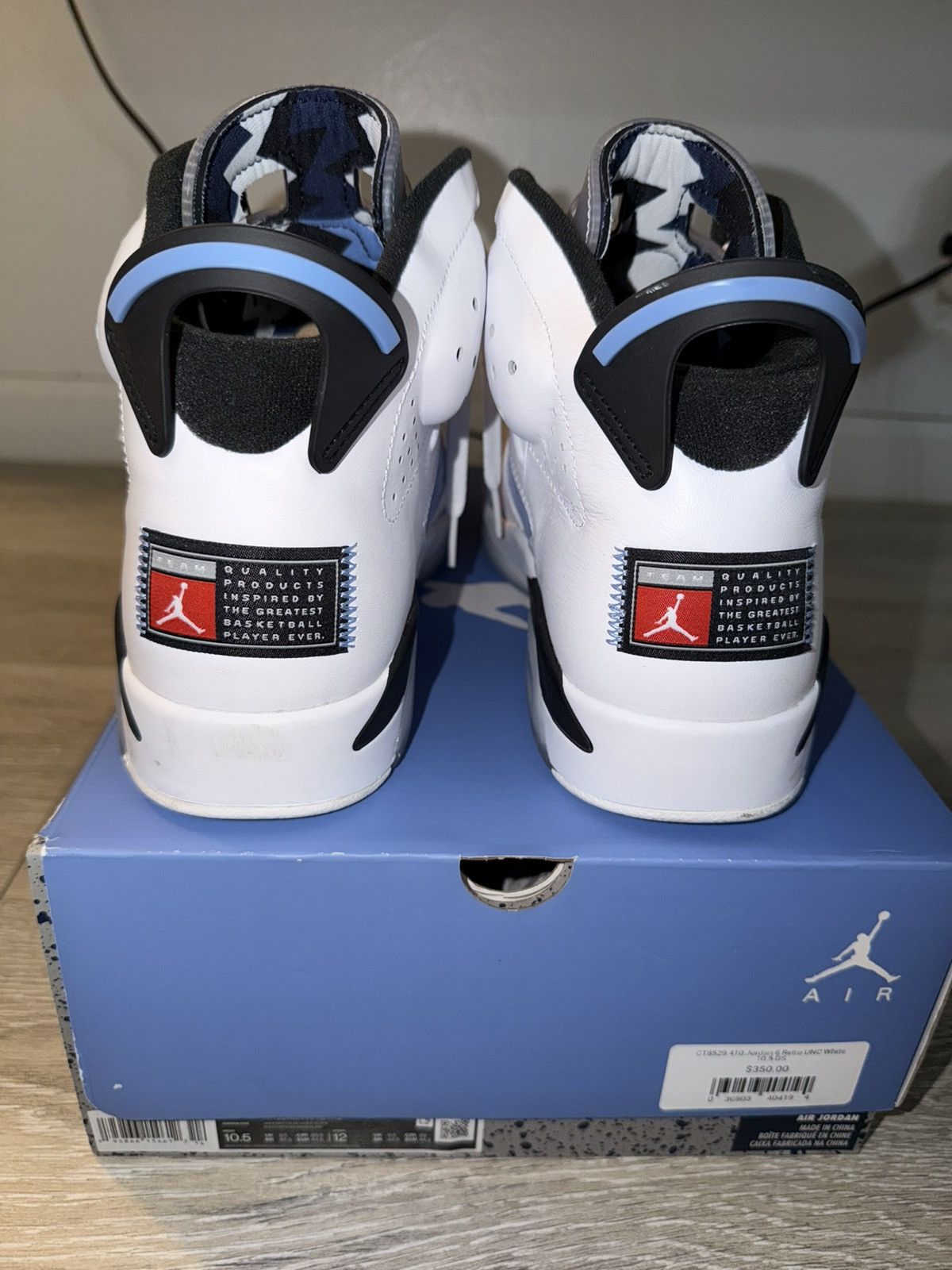 Jordan Brand Jordan 6 unc Size US 10.5 / EU 43-44 - 7 Thumbnail