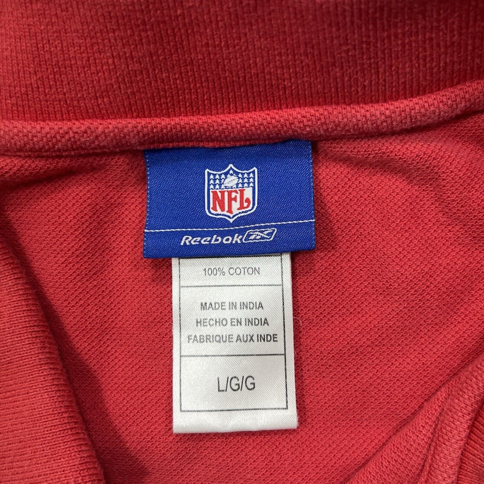 Reebok Reebok NFL Tampa Bay Buccaneers Oversized Polo Shirt Size US L / EU 52-54 / 3 - 3 Thumbnail