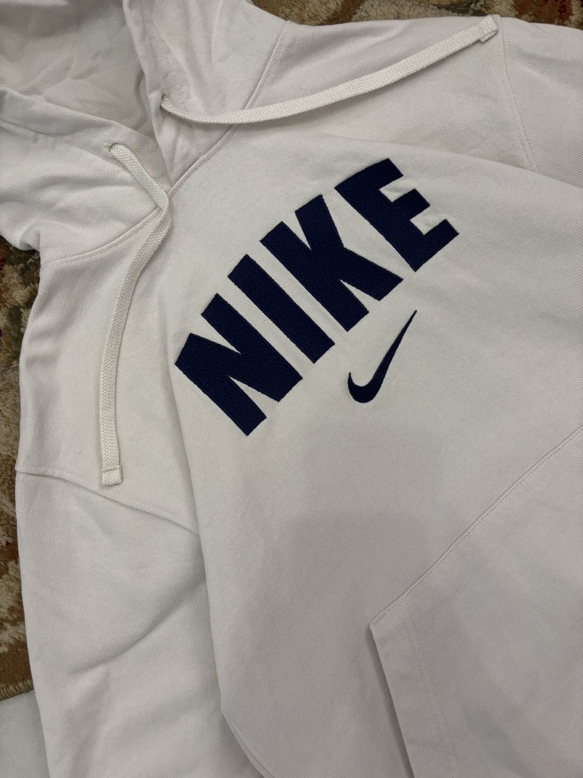 Nike Nike Vintage Style Big Logo Hoodie Size US S / EU 44-46 / 1 - 5 Thumbnail