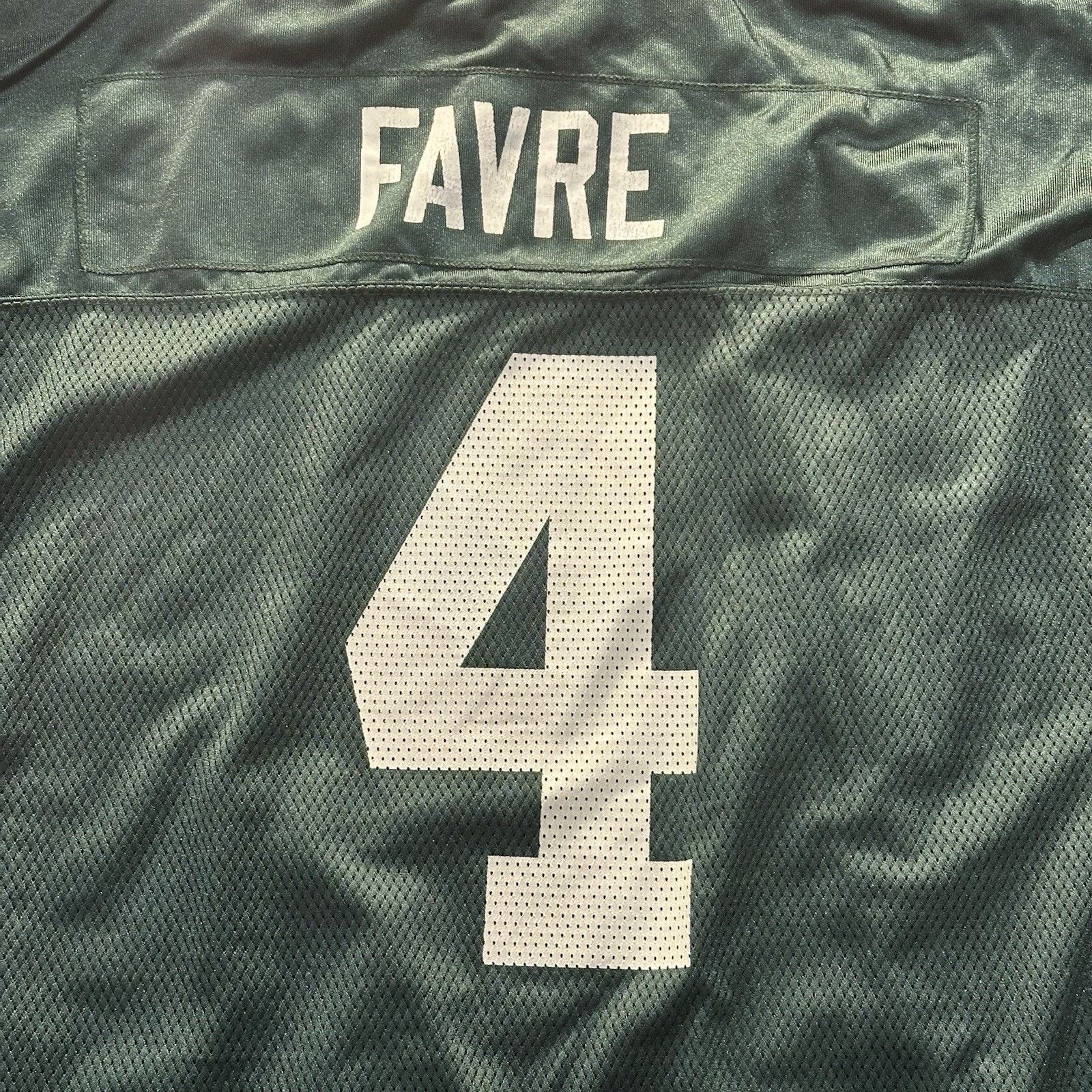 Reebok Vintage Brett Favre #4 Green Bay Packers Reebok Jersey XL Size US XL / EU 56 / 4 - 10 Thumbnail