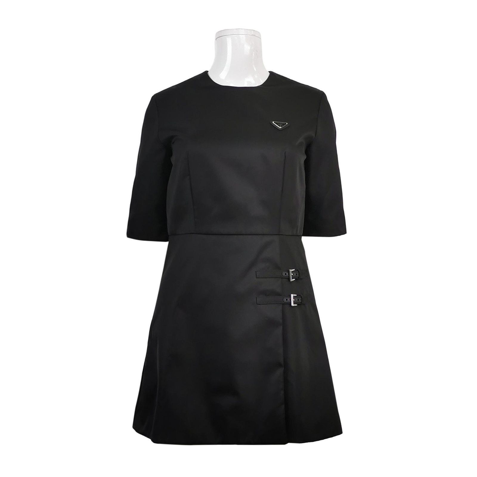 Prada Prada Buckle Detail Re-Nylon Mini Dress Size 38 Size XS / US 0-2 / IT 36-38 - 1 Thumbnail