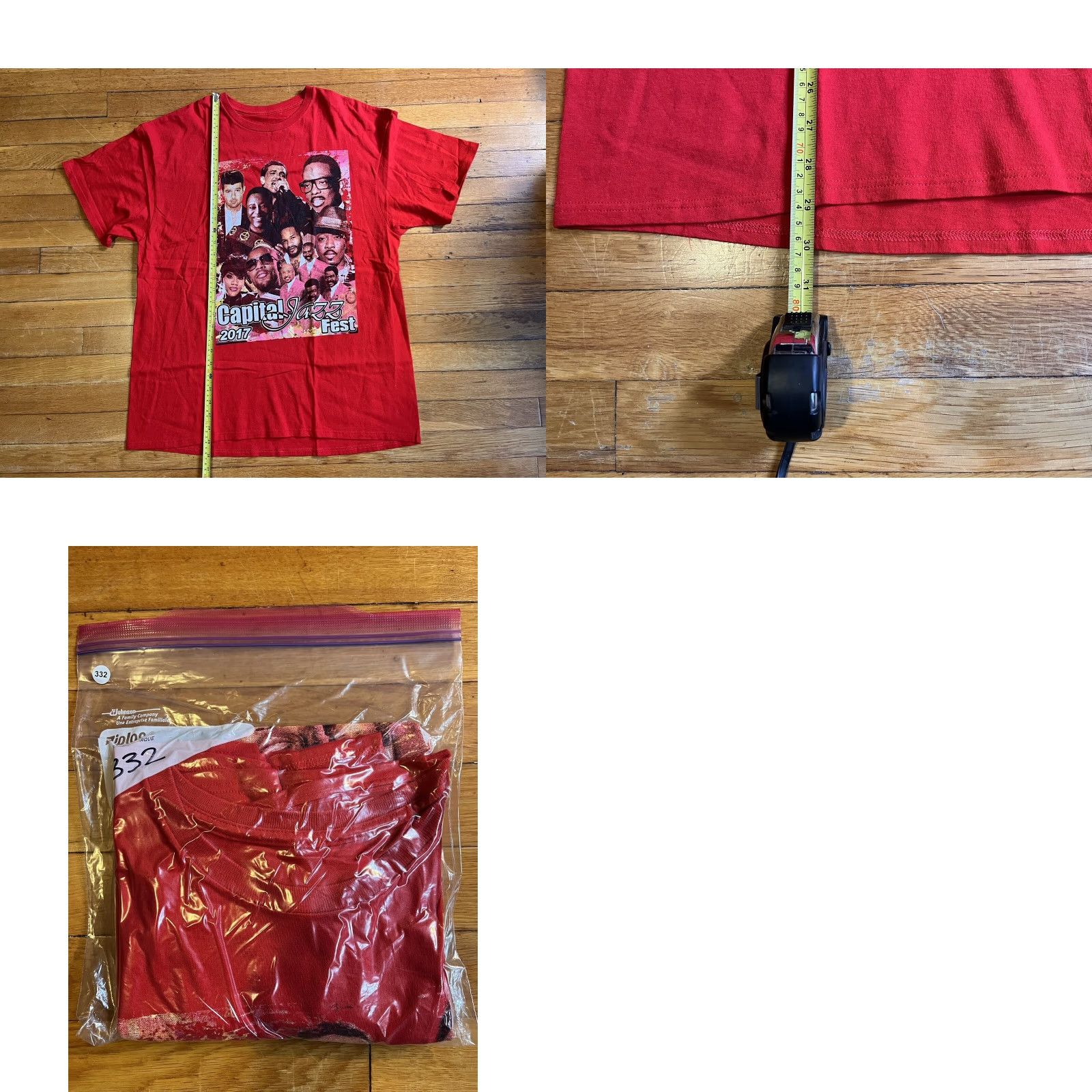 Vintage VINTAGE Capital Jazz Fest 2017 Shirt Men’s Large Red Size US L / EU 52-54 / 3 - 8 Thumbnail