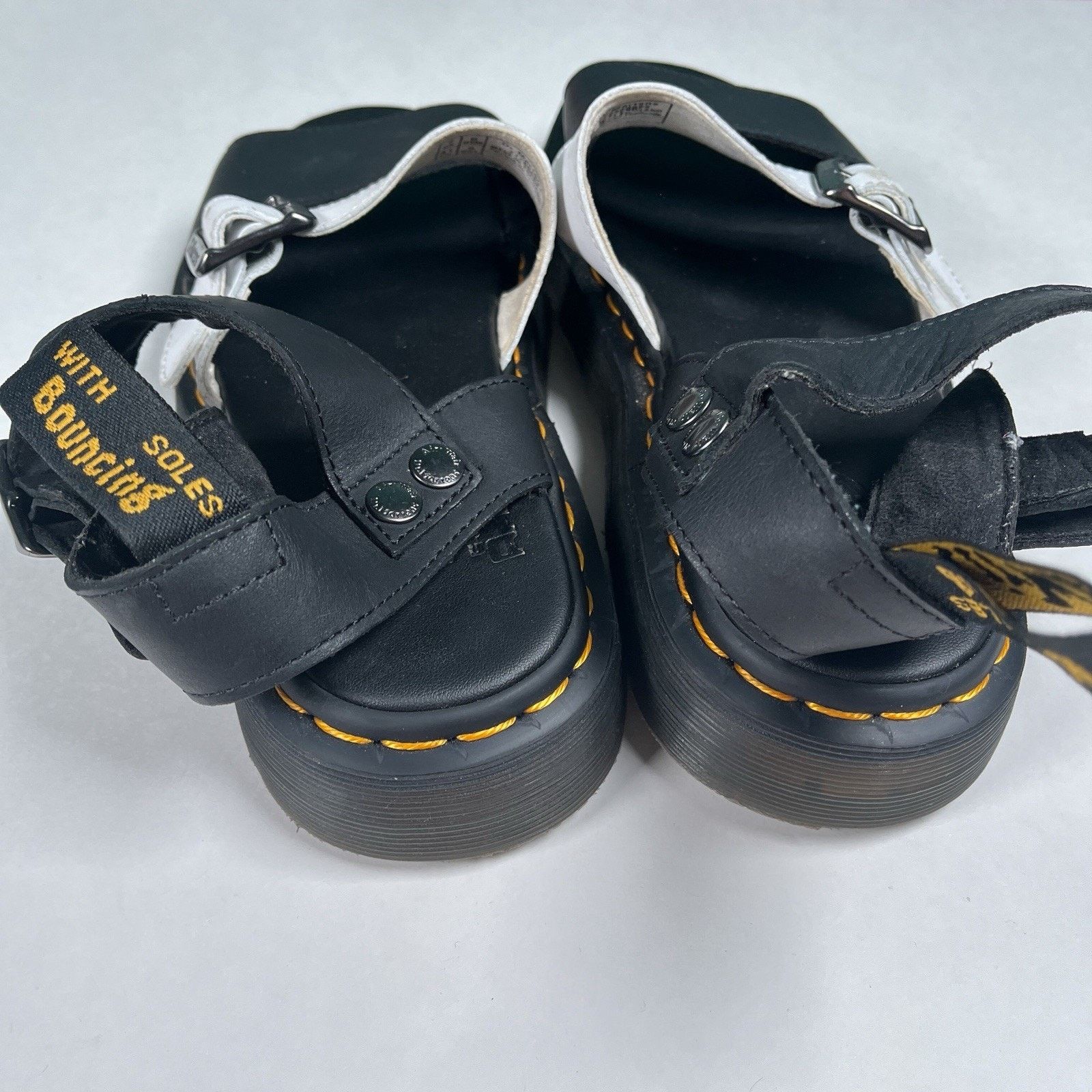 Dr. Martens Dr. Martens Gryphon Contrast Leather Strap Sandals Sz 8 Size US 8 / EU 41 - 7 Thumbnail